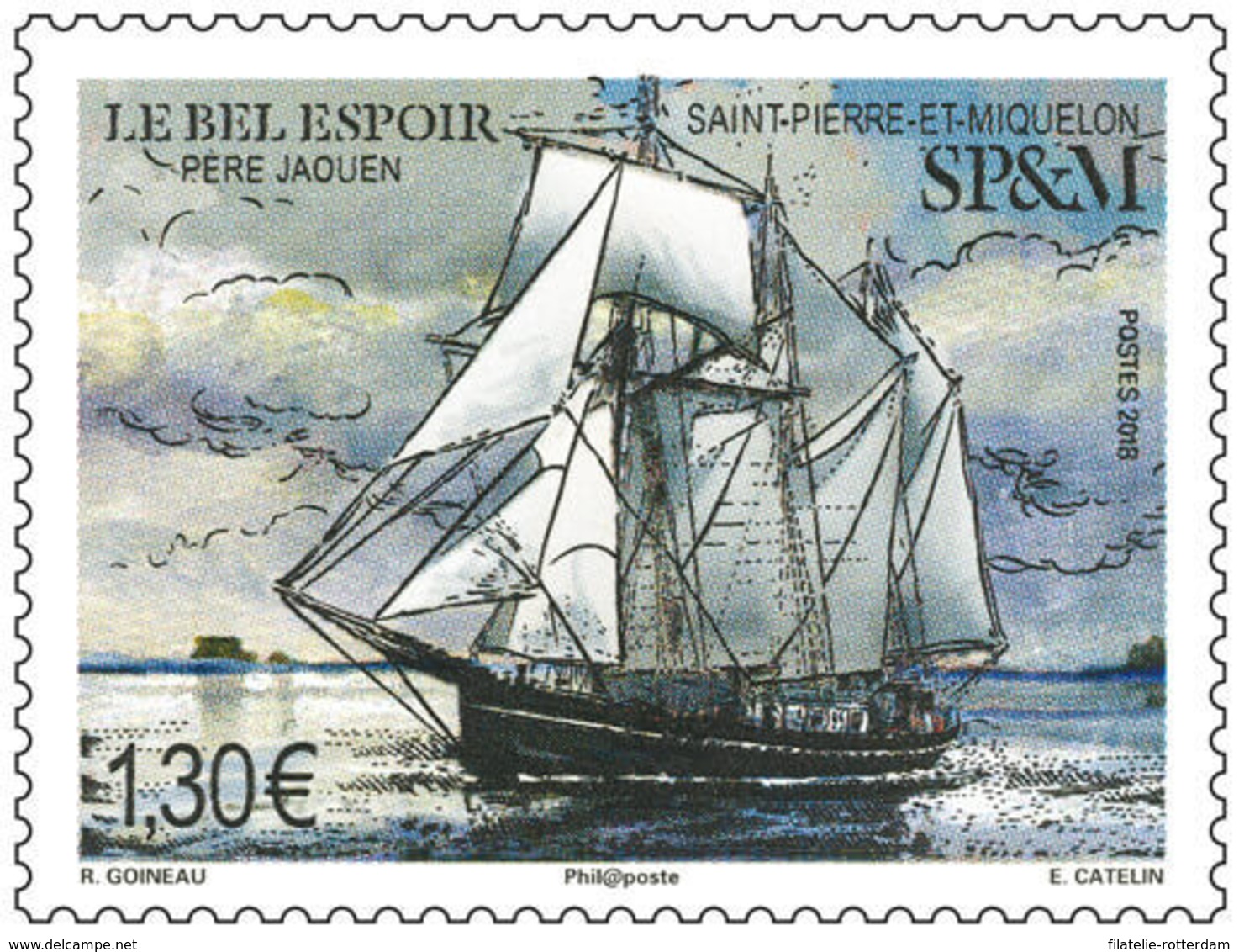 Saint Pierre Et Miquelon - Postfris / MNH - Schepen 2018 - Unused Stamps