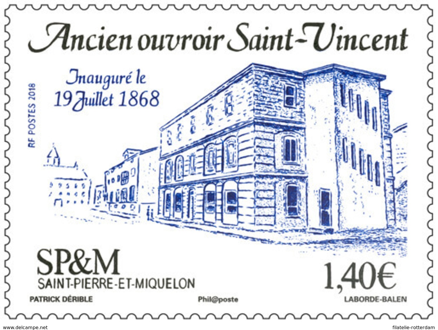 Saint Pierre Et Miquelon - Postfris / MNH - Saint Vincent 2018 - Unused Stamps