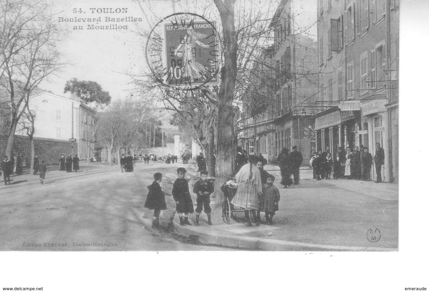 TOULON Boulevard Bazeilles Au Mourillon - Toulon