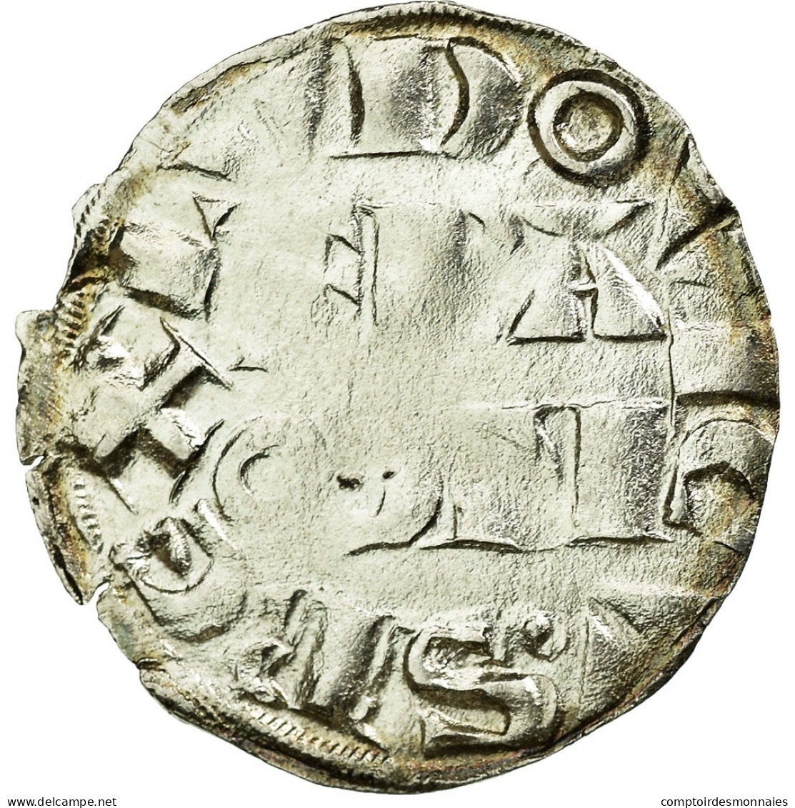 Monnaie, France, Louis VII, Denier Parisis, Paris, TTB, Argent, Duplessy:146 - 1137-1180 Lodewijk VIIde Jongere