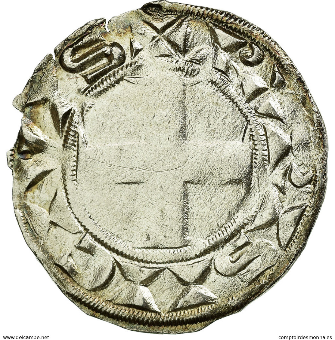 Monnaie, France, Louis VII, Denier Parisis, Paris, TTB, Argent, Duplessy:146 - 1137-1180 Lodewijk VIIde Jongere