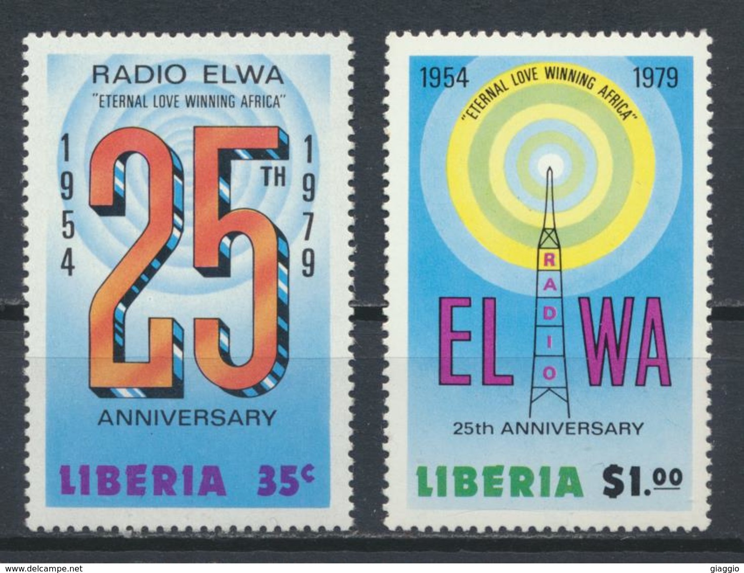 °°° LIBERIA - Y&T N°788/89 - 1979 MNH °°° - Liberia