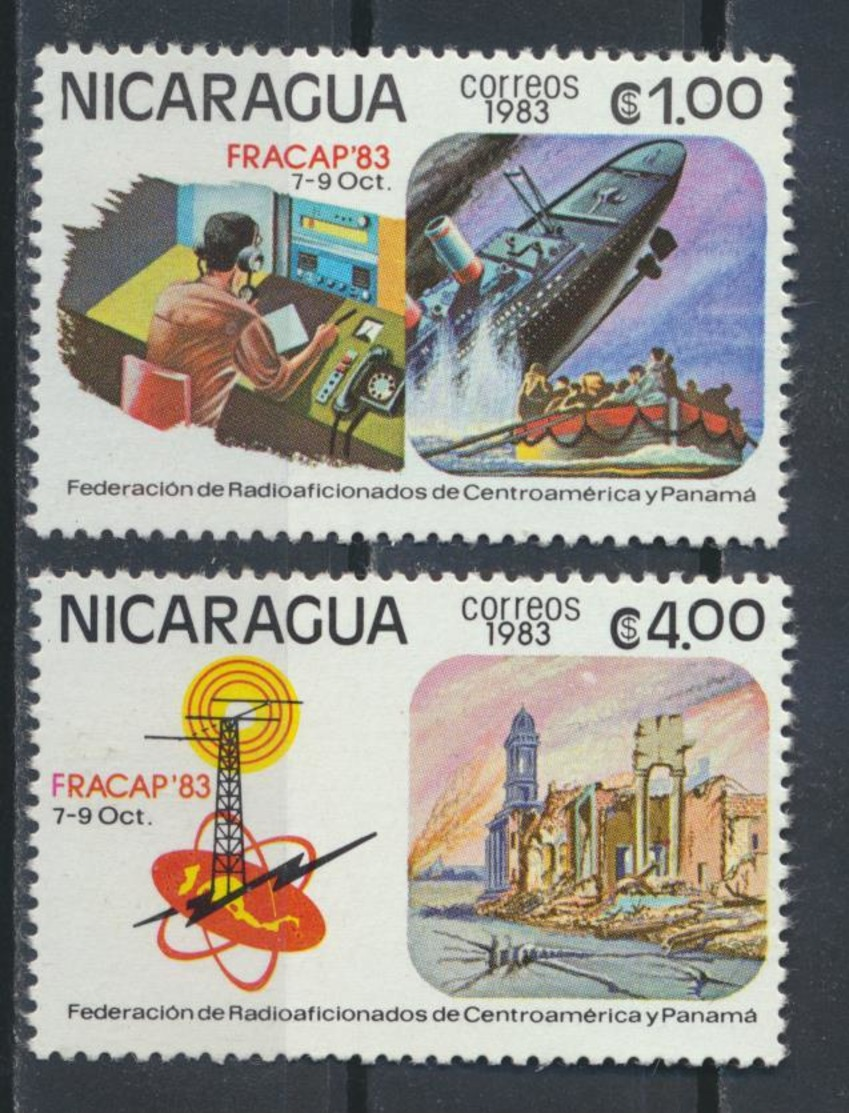 °°° NICARAGUA - Y&T N°1298/99 - 1983 MNH °°° - Nicaragua