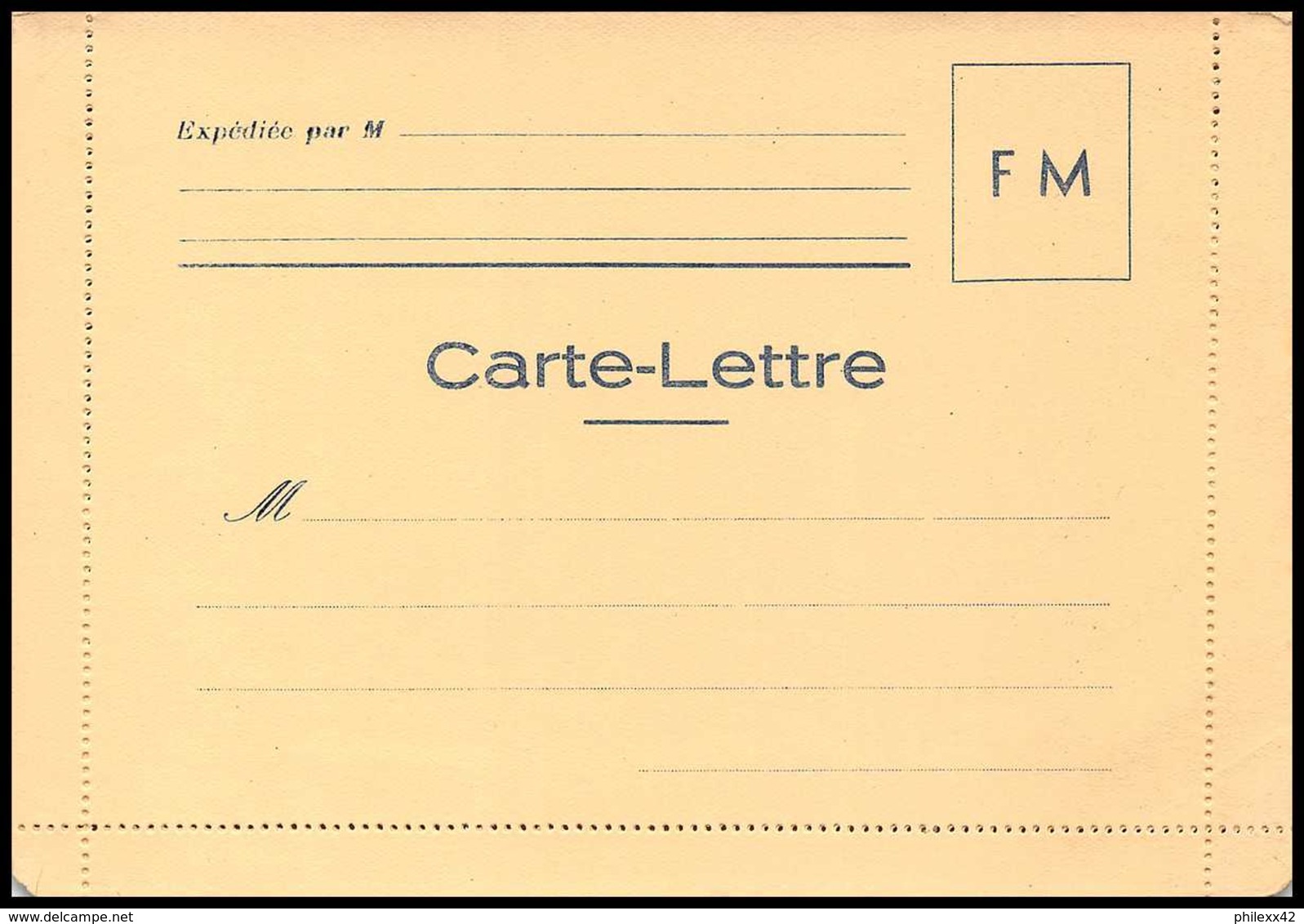 8055 France Guerre 1939/1945 Carte Lettre Franchise Militaire - Guerre De 1939-45