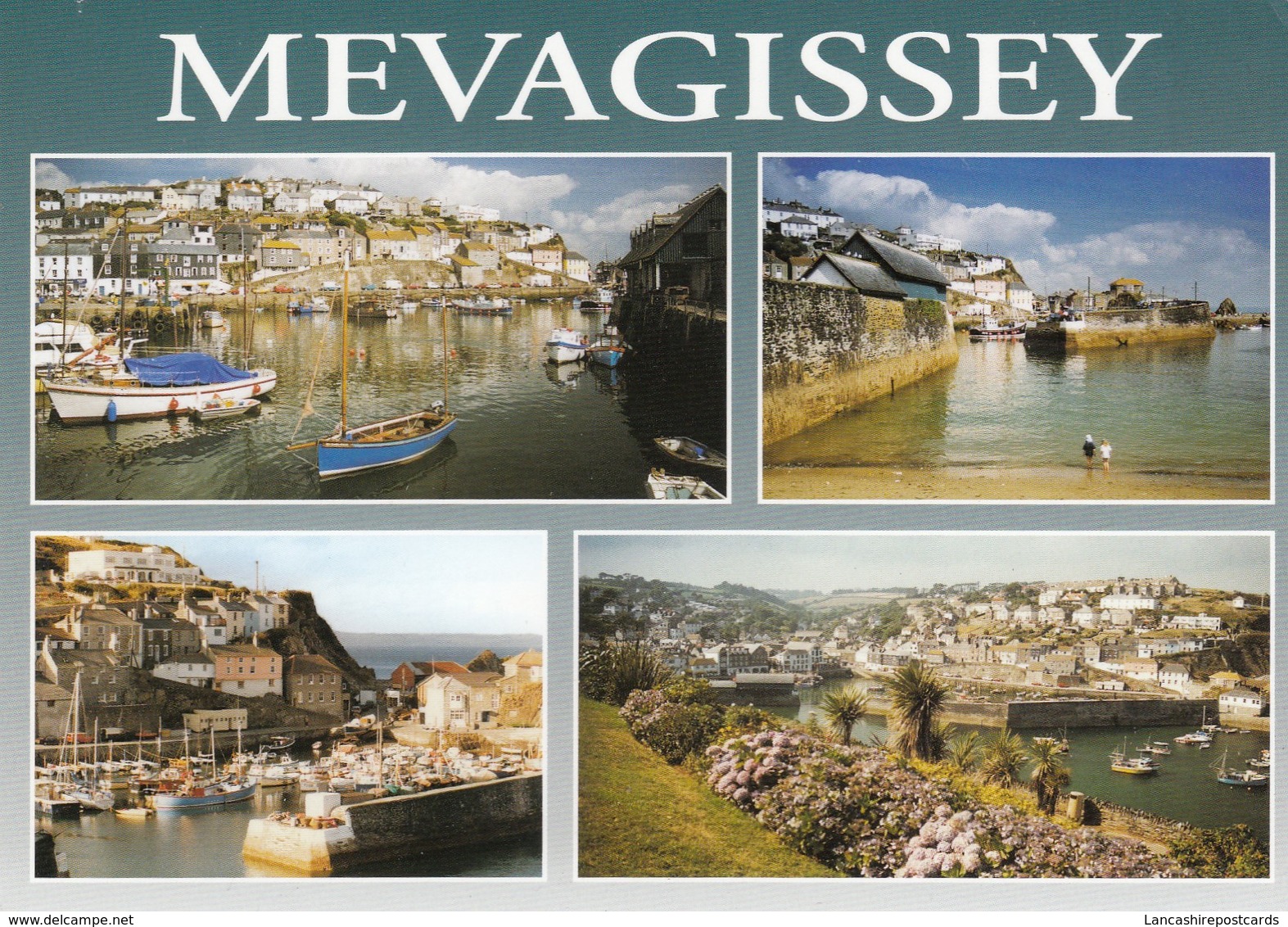 Postcard Mevagissey Cornwall Multiview By Celtic Scene My Ref  B23489 - Other & Unclassified