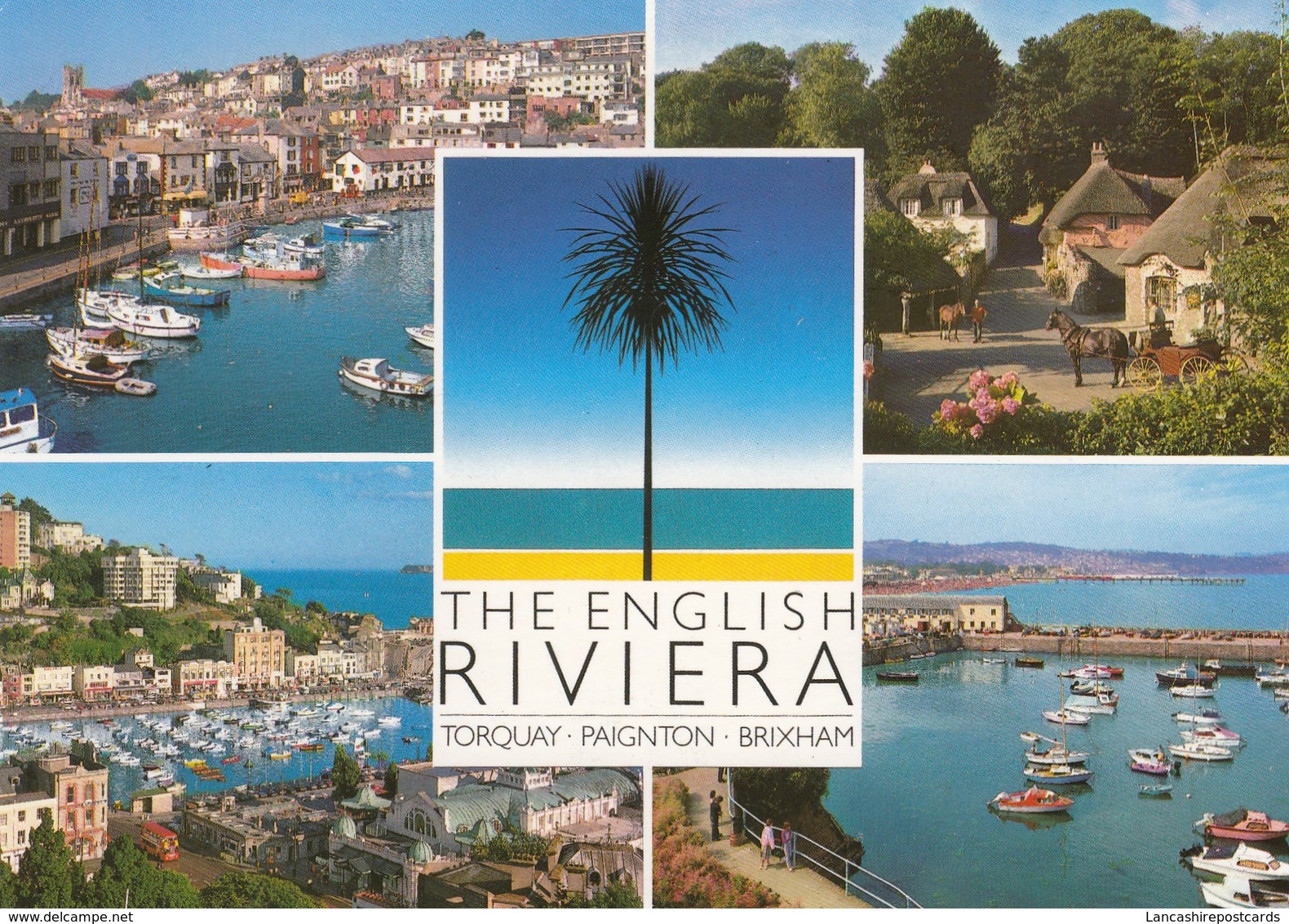 Postcard The English Riviera Torquay Paignton Brixham [ John Hinde ] My Ref  B23490 - Other & Unclassified