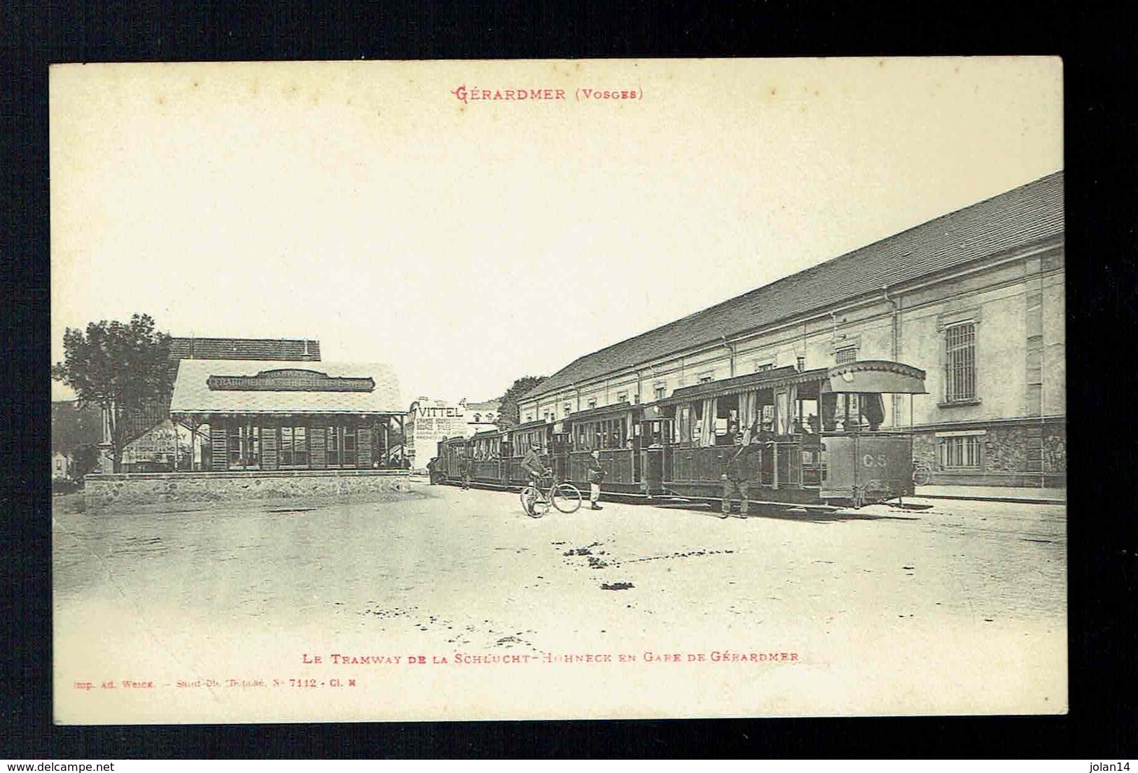 CPA 88 - Gérardmer - Tramway  Hohneck  La Schlucht En Gare De Gérardmer - Weick St Dié 7112 - Gerardmer