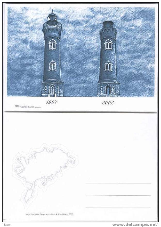 Estonia: Laidunina LIGHTHOUSE. Modern Postcard - Estland