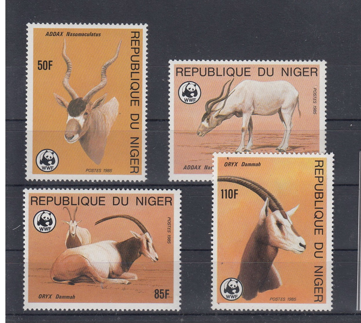 Niger (BBK) Michel Cat.No. Mnh/** 941/944 Wwf Issue - Niger (1960-...)