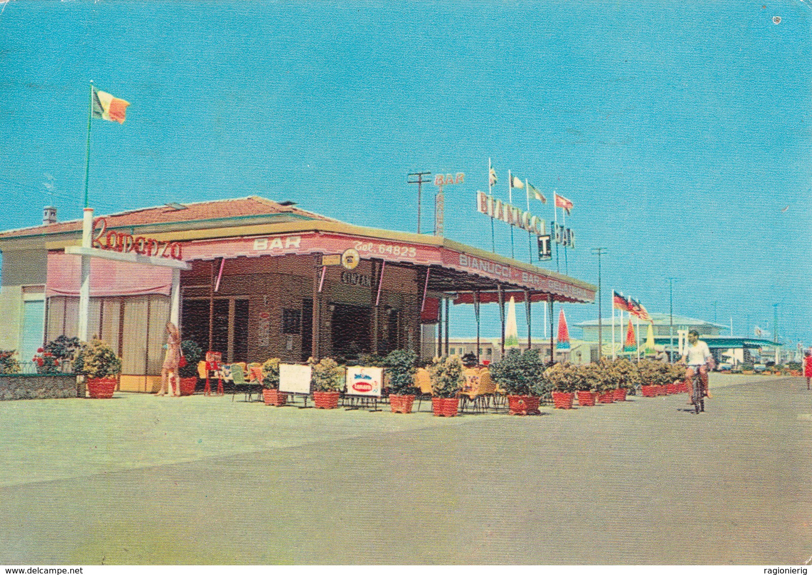 LUCCA - Lido Di Camaiore - Bar Bianucci - Gelateria - Tabacchi / Tabacchino / Tabaccheria - 1974 - Lucca