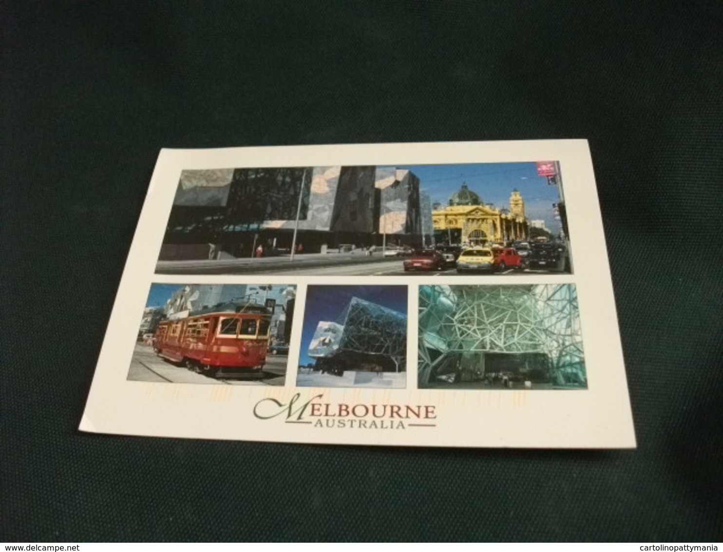 STORIA POSTALE  FRANCOBOLLO  AUSTRALIA  MELBOURNE VICTORIA  FEDERATION SQUARE TRAM AUTO CAR ETC. - Melbourne