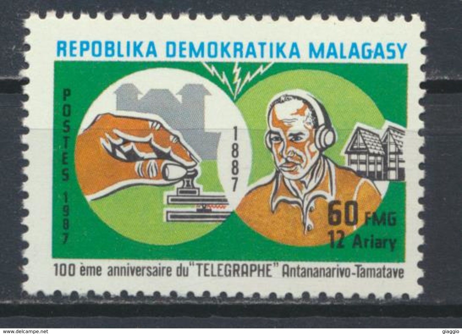 °°° MADAGASCAR - Y&T N°818 - 1987 MNH °°° - Madagascar (1960-...)