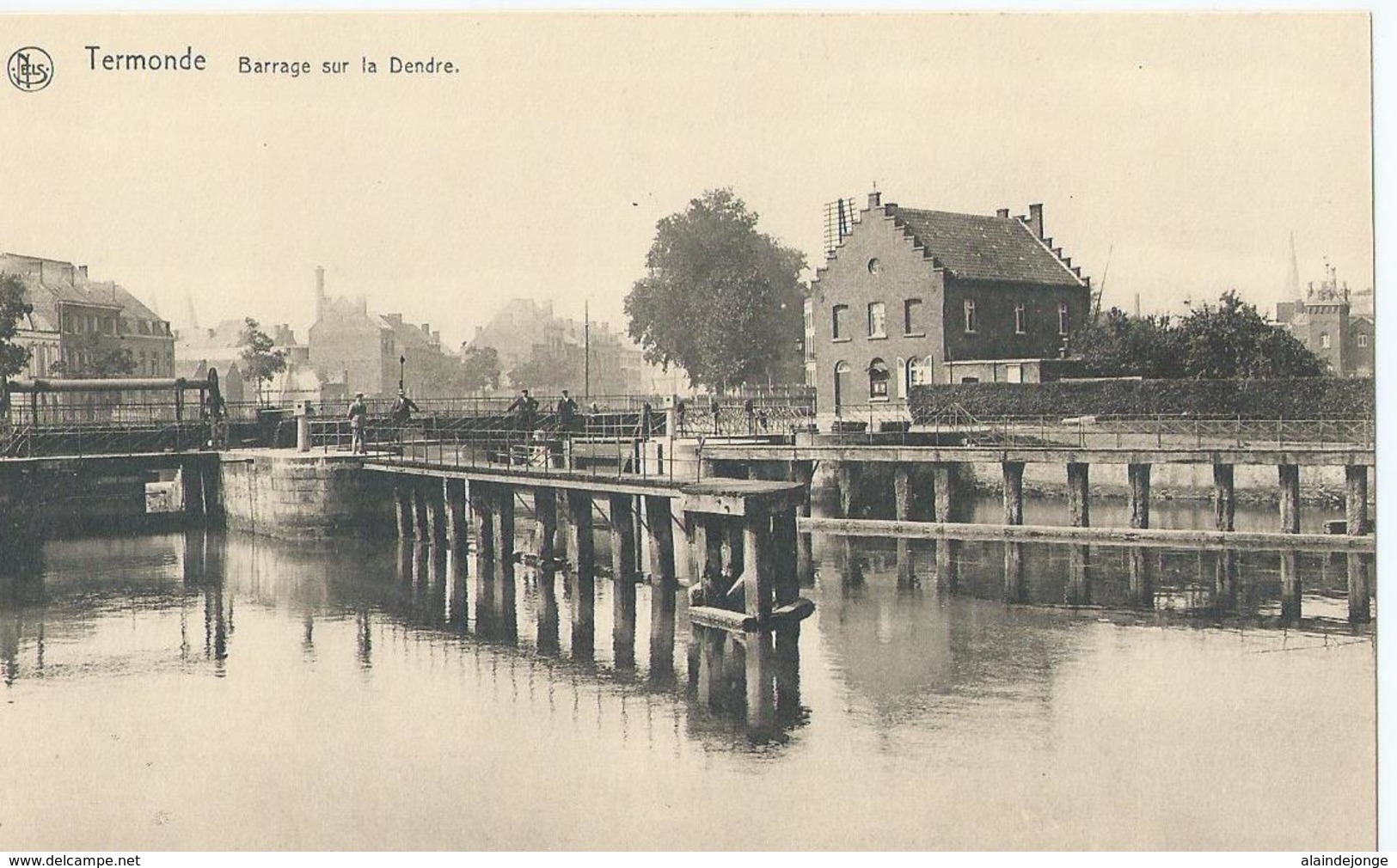 Dendermonde - Termonde - Barrage Sur La Dendre - Edition Vve Legat - Nels - Dendermonde