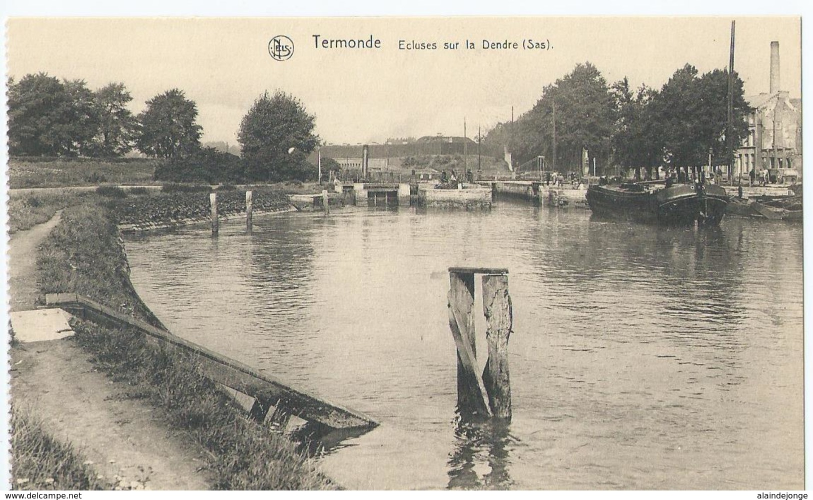 Dendermonde - Termonde - Ecluses Sur La Dendre (Sas) - Edition Vve Legat - Nels - Dendermonde