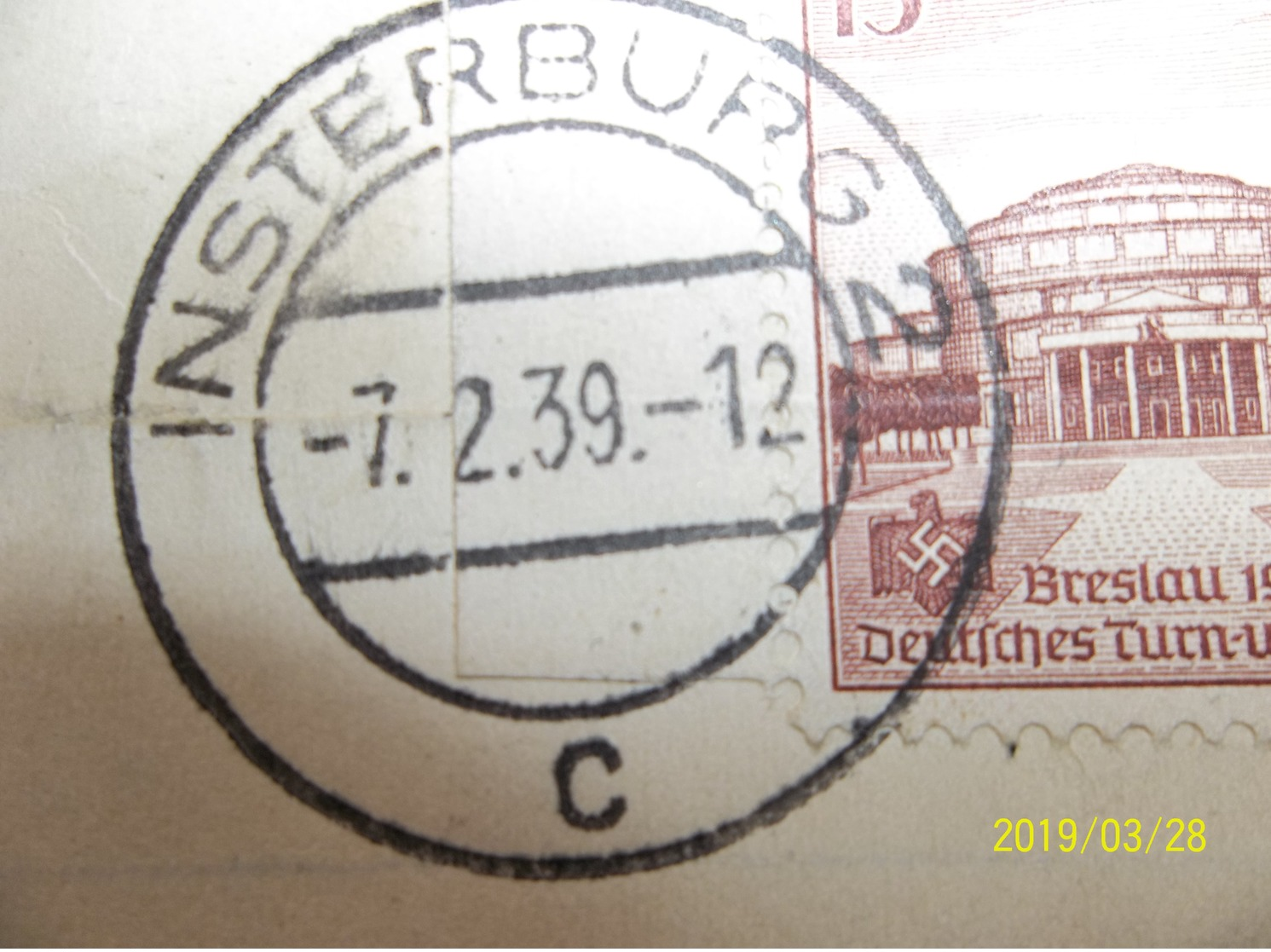 Germany: 1939 Card To Tanganyika, East Afrika (#MP4) - Briefe U. Dokumente