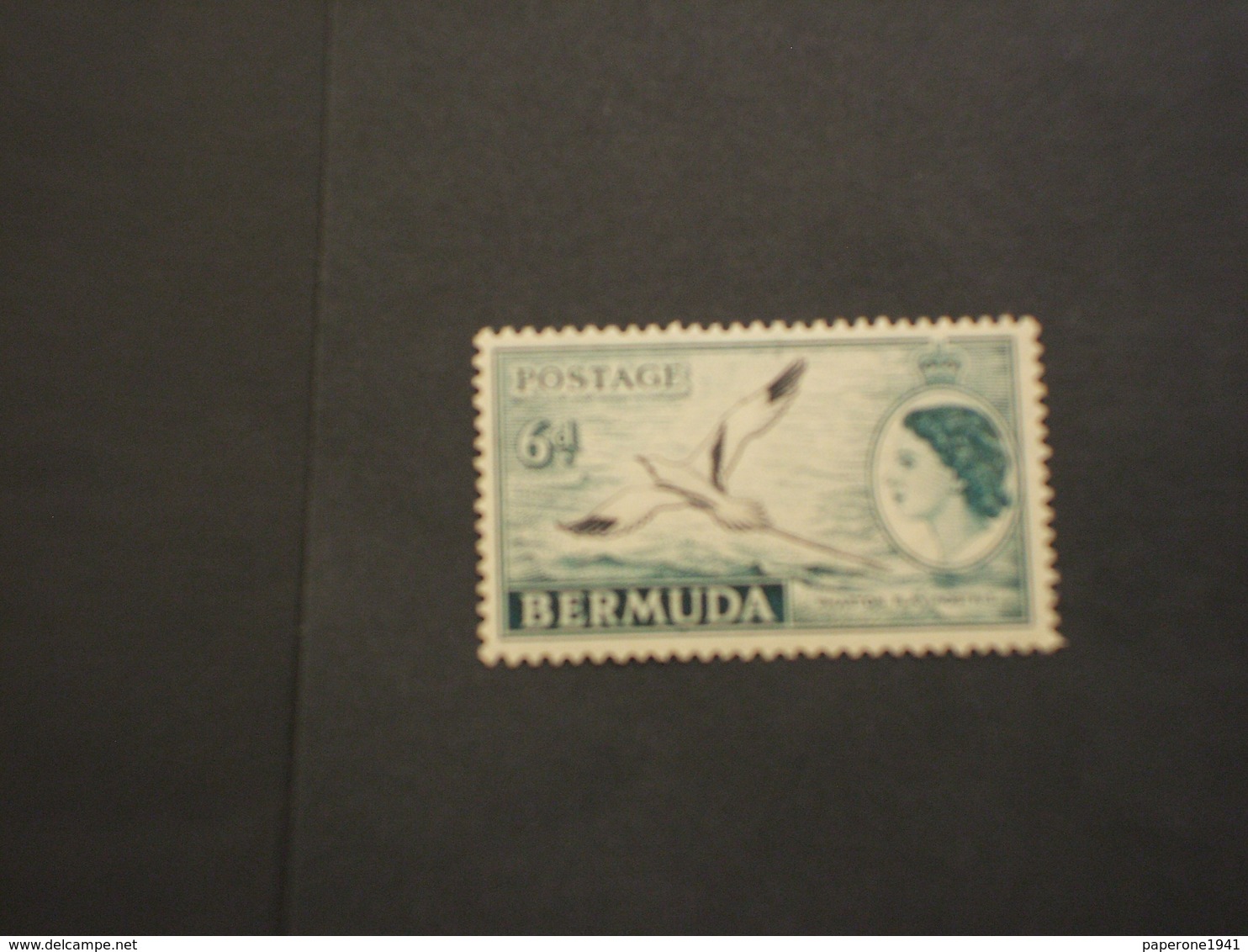 BERMUDA - 1953/8 UCCELLO 6 P. - NUOVO(+) - Bermuda