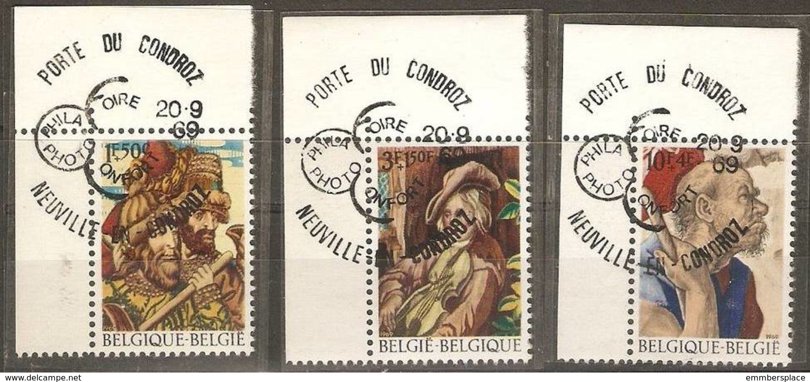 Belgium - 1969 Cultural Works CTO - Used Stamps