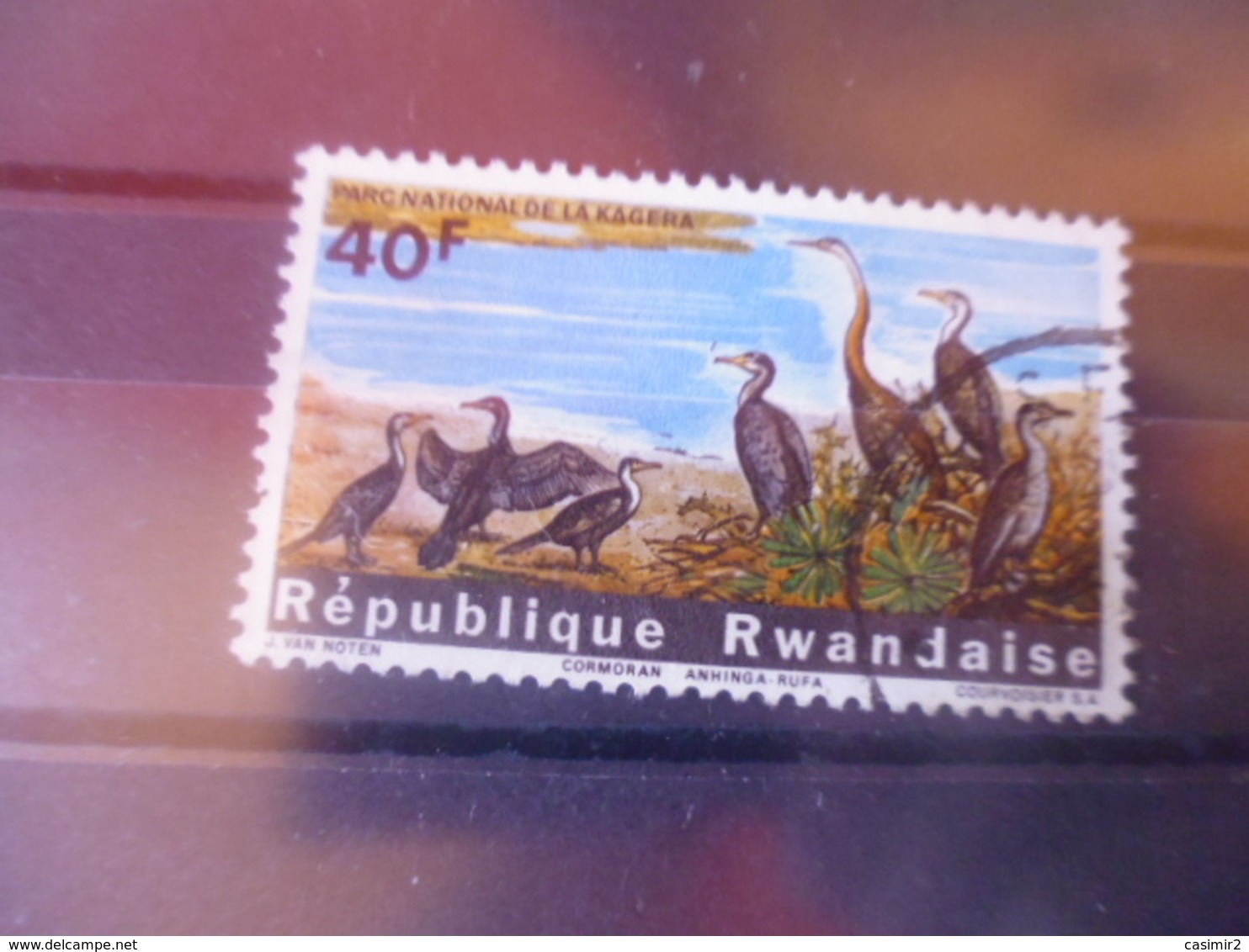 RWANDA  YVERT N°106 - Oblitérés