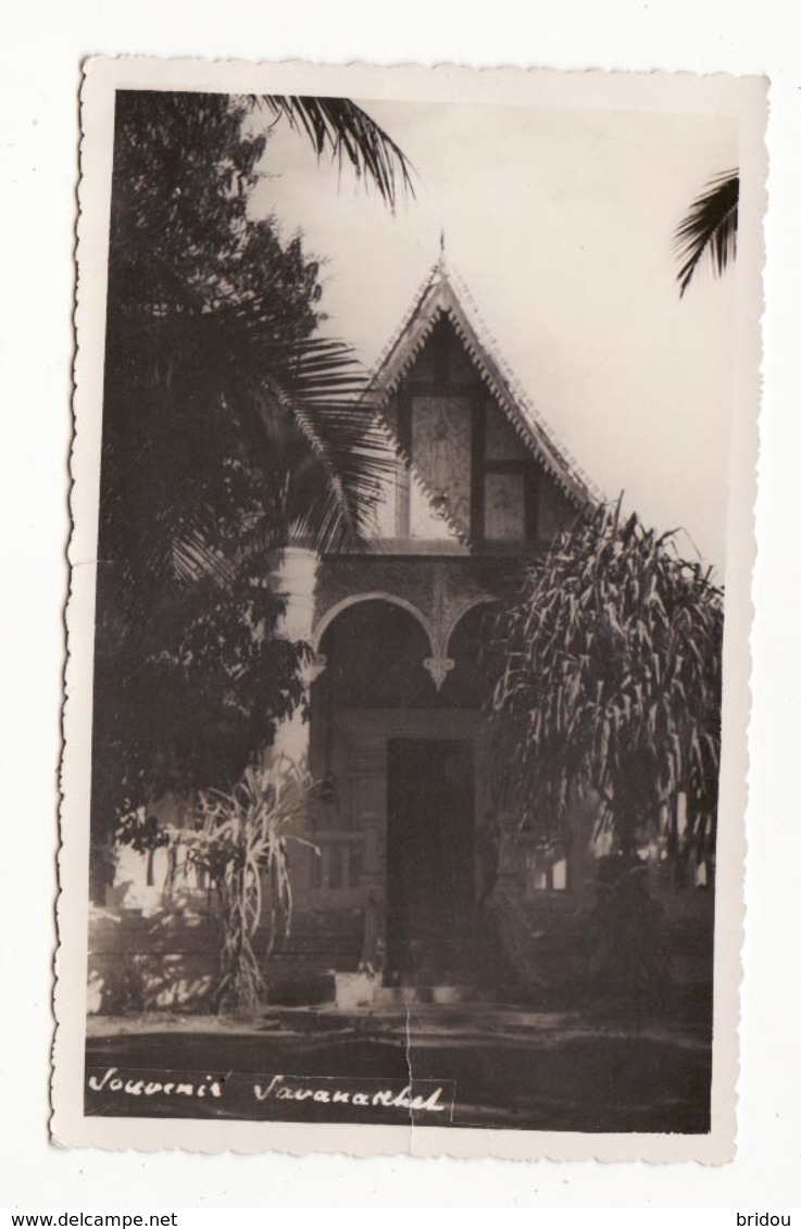 LAOS    SAVANNAKHET    Carte Photo - Laos