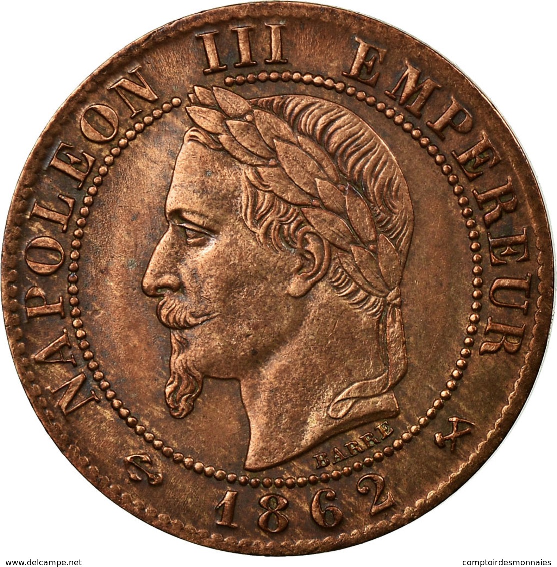 Monnaie, France, Napoleon III, Napoléon III, Centime, 1862, Bordeaux, SUP - Autres & Non Classés