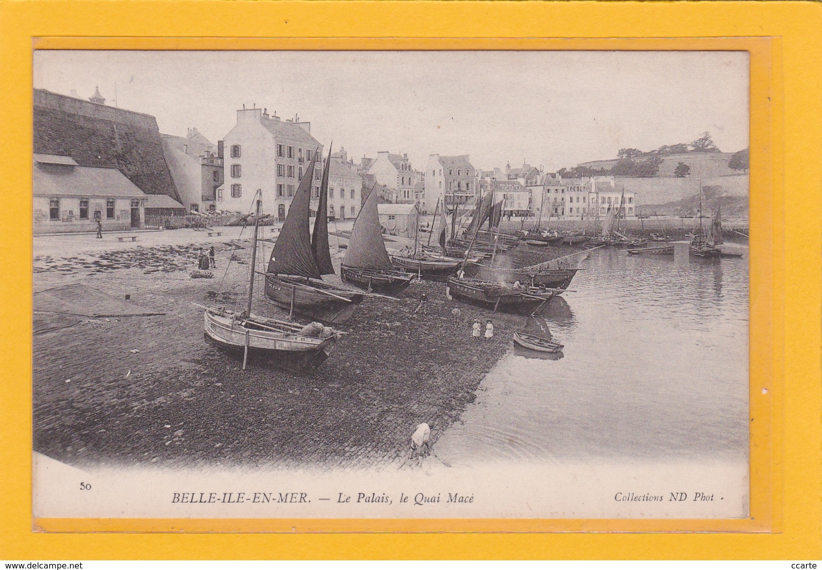 BELLE-ILE-EN-MER -56- Le Palais - Le Quai Macé - Belle Ile En Mer