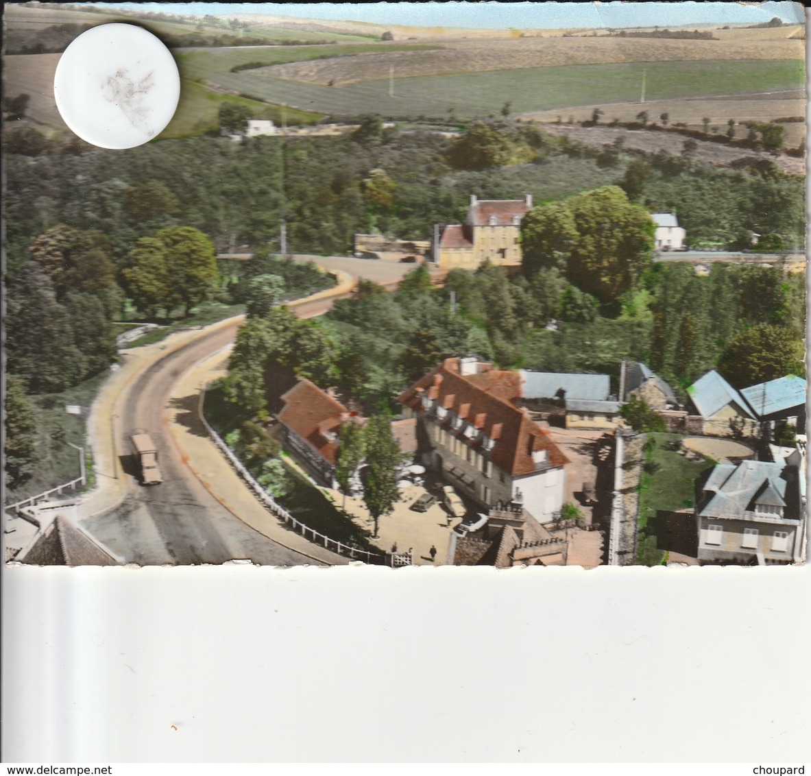 14 -Très Belle Carte Postale Semi Moderne De  THURY HARCOURT     Vue Aérienne - Thury Harcourt