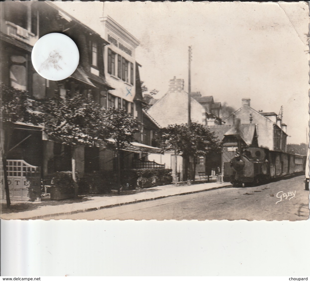 14 -Très Belle Carte Postale Semi Moderne De  LION SUR MER  LA GARE - Autres & Non Classés