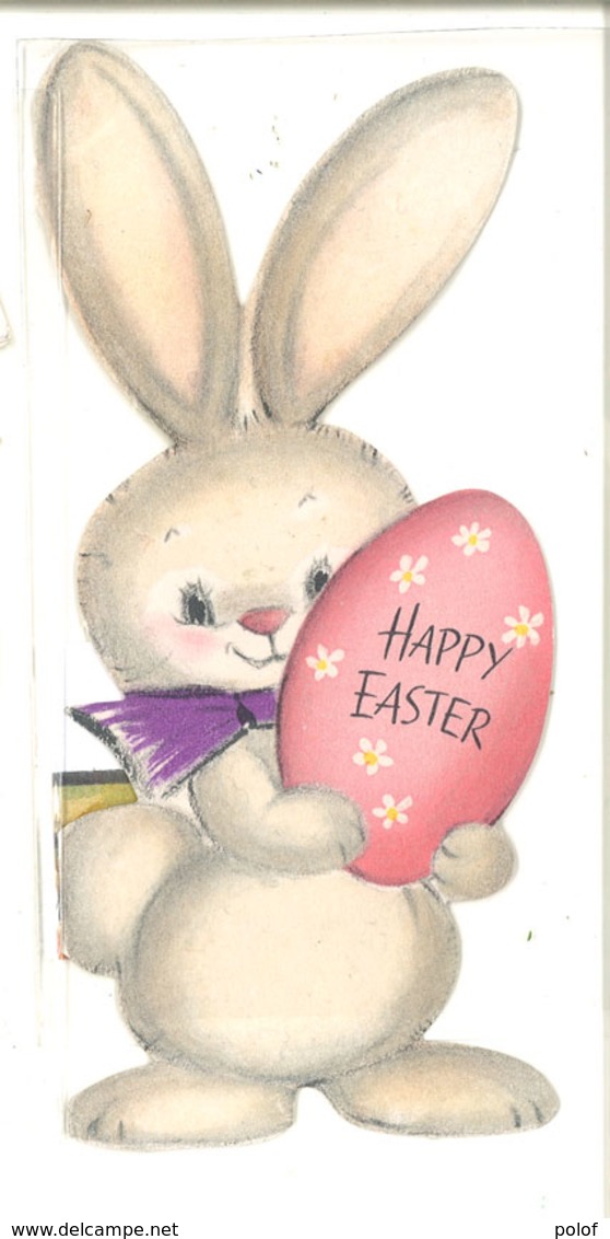 Découpis - Lapin Et Oeuf - Happy Easter    (112221) - Animales