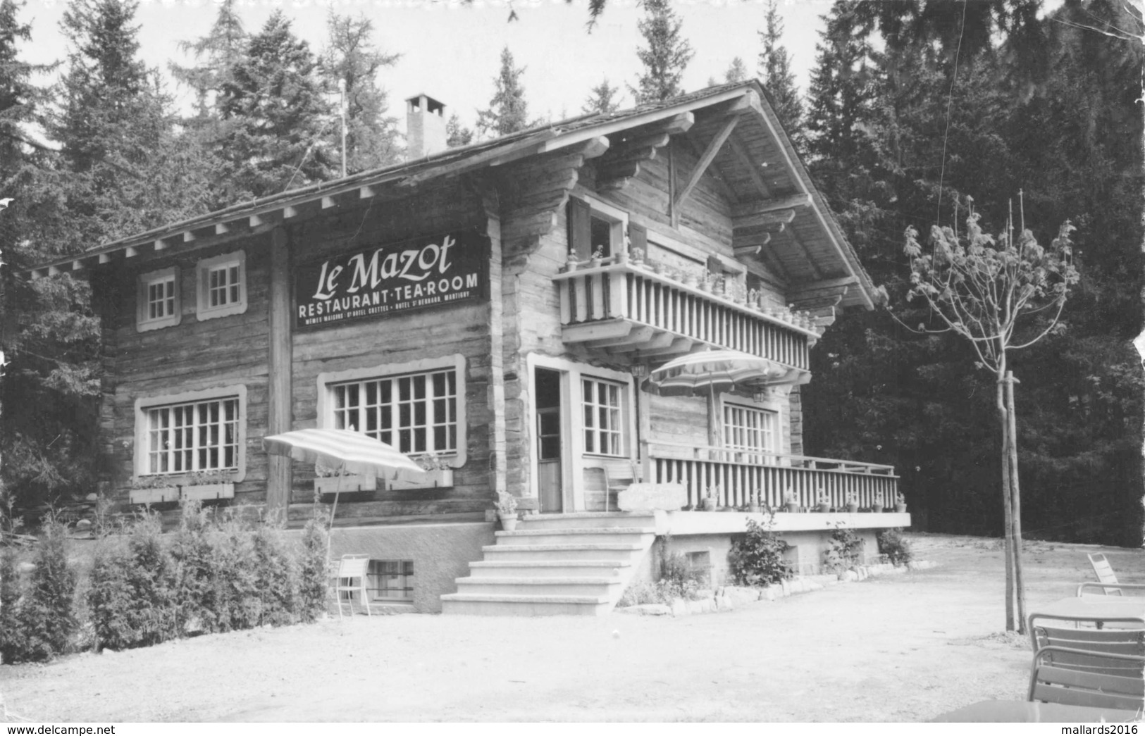 LE MAZOT - LAC CHAMPEX ~ AN OLD REAL PHOTO POSTCARD #92909 - Cham