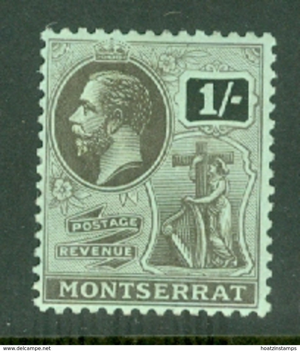 Montserrat: 1916/22   KGV   SG56   1/-   MH - Montserrat