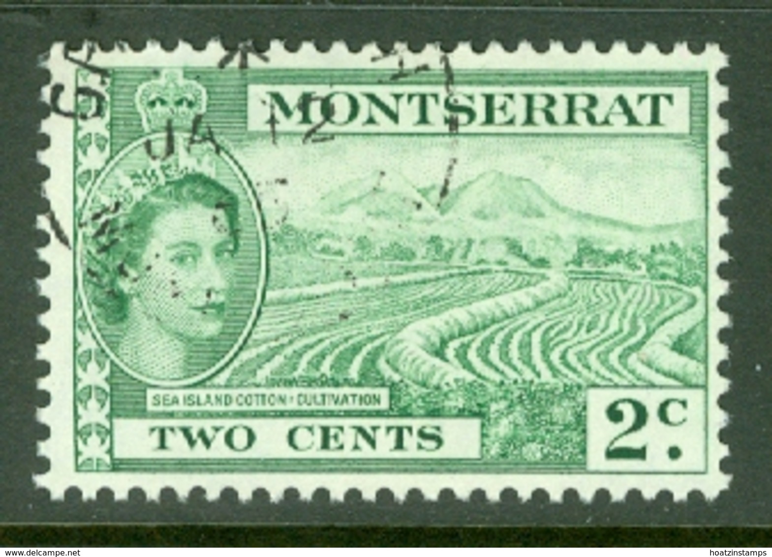 Montserrat: 1953/62   QE II - Pictorial   SG138    2c     Used - Montserrat