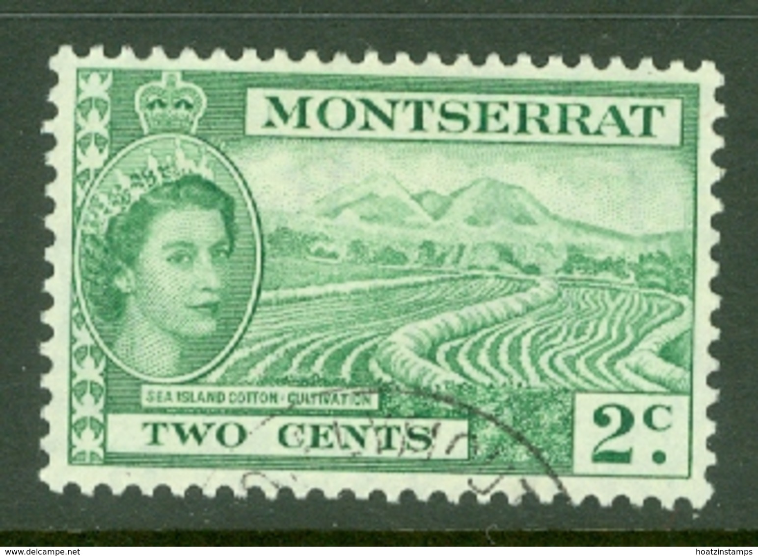 Montserrat: 1953/62   QE II - Pictorial   SG138    2c     Used - Montserrat