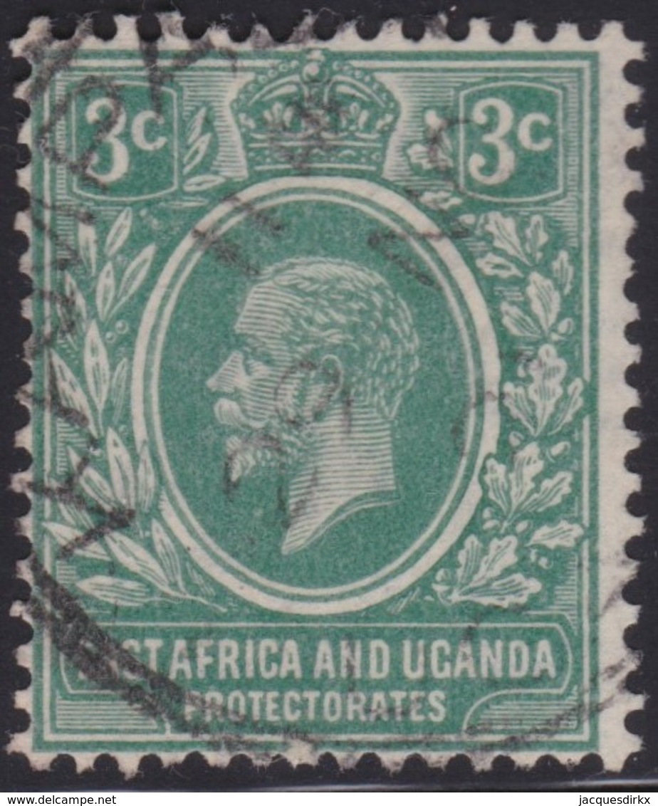 East Africa & Uganda   .   SG  .   66a       .    O   .      Cancelled    .   /    .    Gebruikt - East Africa & Uganda Protectorates