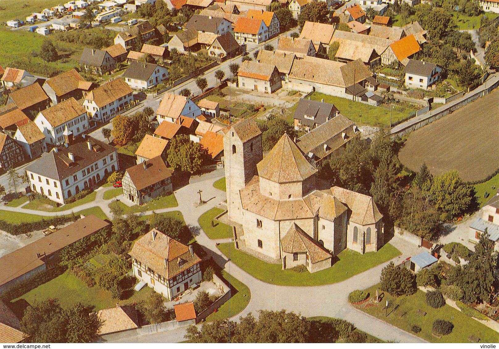 PIE.CO -19-2431 :  OTTMARSHEIM. VUE AERIENNE. - Ottmarsheim