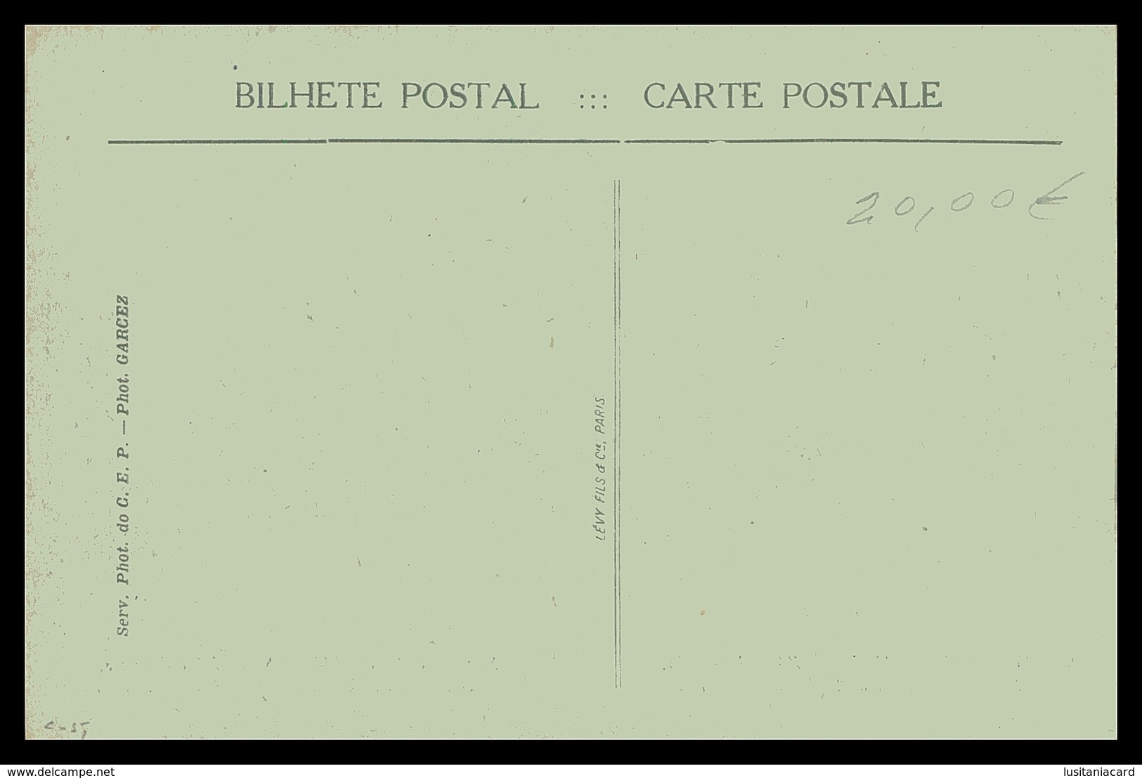 PORTUGAL«1ª GUERRA MUNDIAL»-Sector Portuguez -Zona Devastada-St. Floris, 9 De Abril 1918(Ed.Levy Fils & Cª)carte Postale - Guerre 1914-18