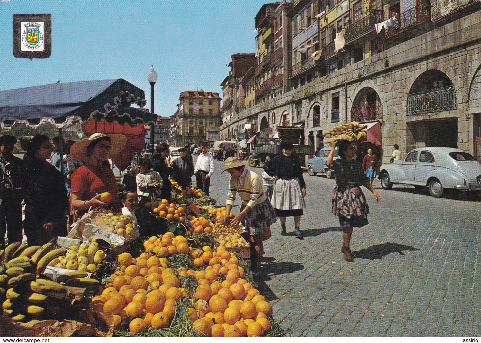 Portugal  10 postais coloridos do Porto  -1972