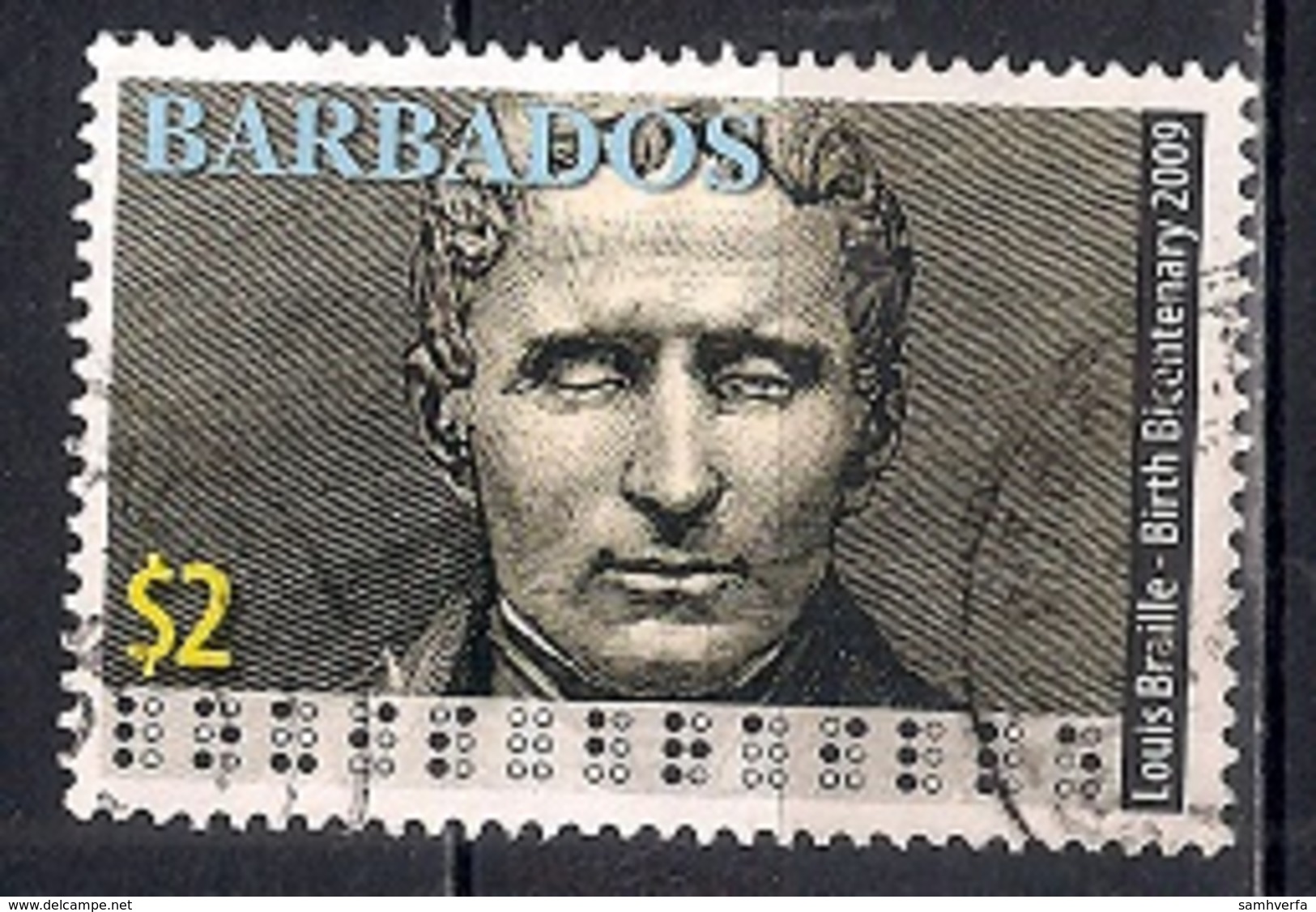 Barbados 2009 - The 200th Anniversary Of The Death Of Louis Braille - Barbados (1966-...)