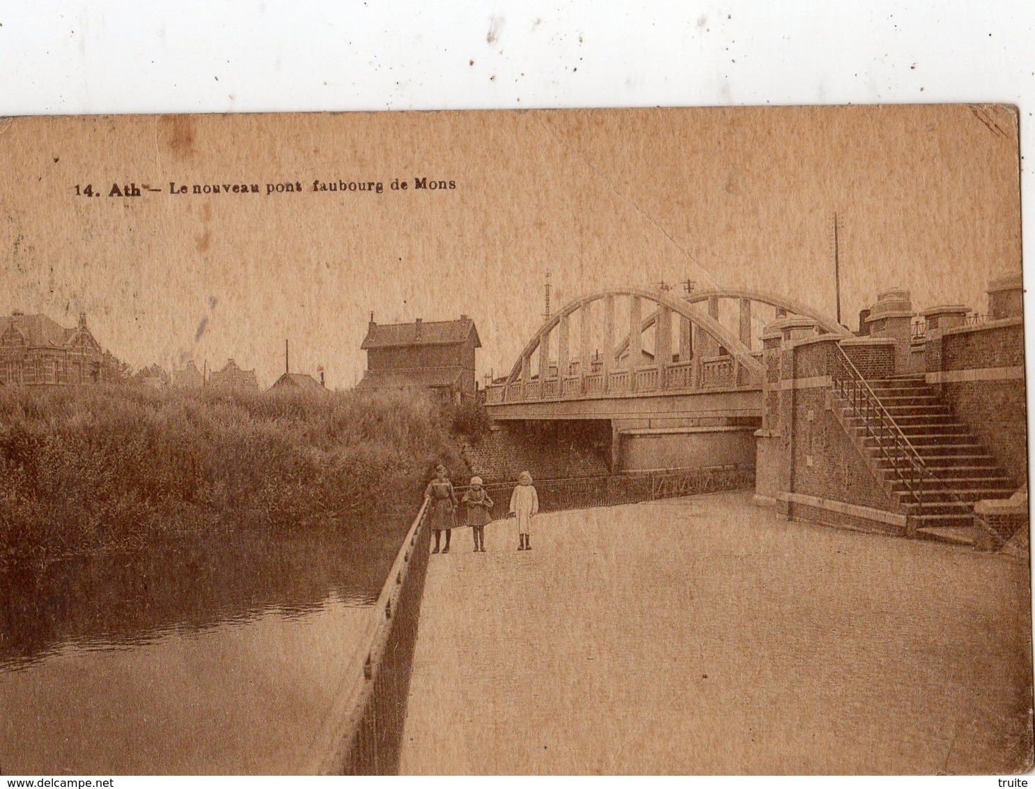 ATH LE NOUVEAU PONT FAUBOURG DE MONS - Ath