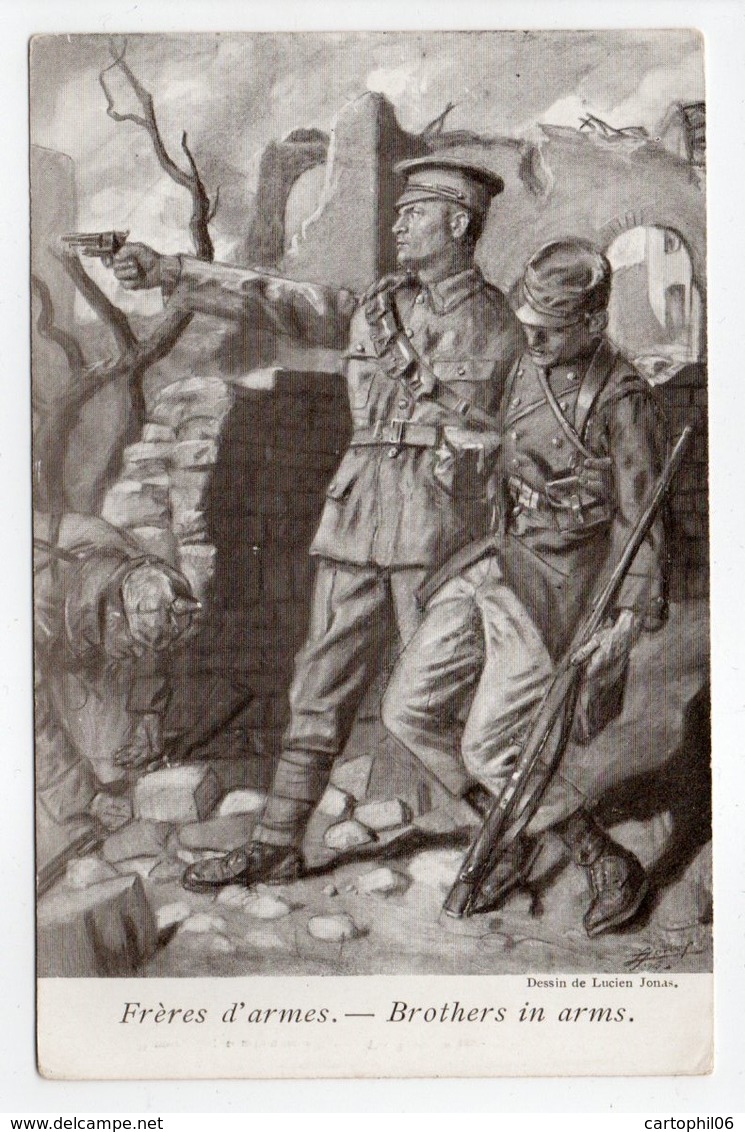 - CPA ILLUSTRATEURS - Frères D'armes - Brothers In Arms - Dessin De Lucien Jonas - - Autres & Non Classés