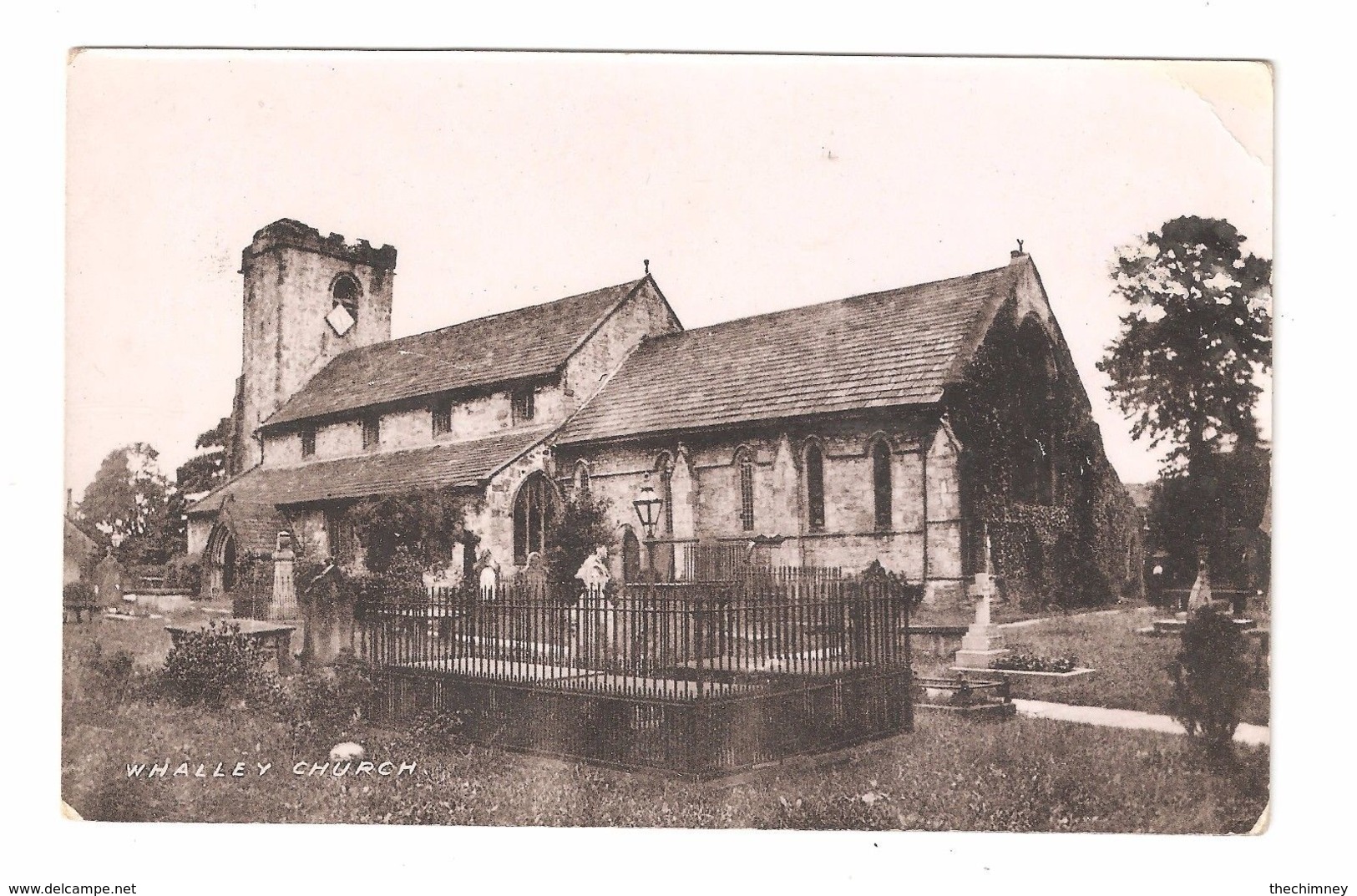 PARISH CHURCH WHALLEY LANCASHIRE UNUSED - Sonstige & Ohne Zuordnung