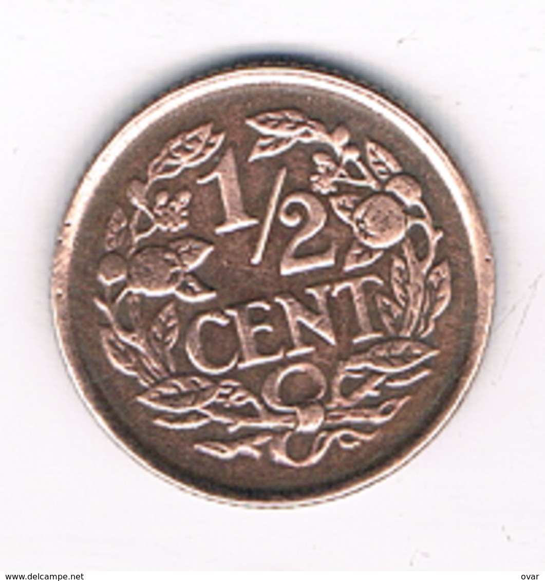 1/2 CENT  1938 NEDERLAND /2762/ - 0.5 Centavos