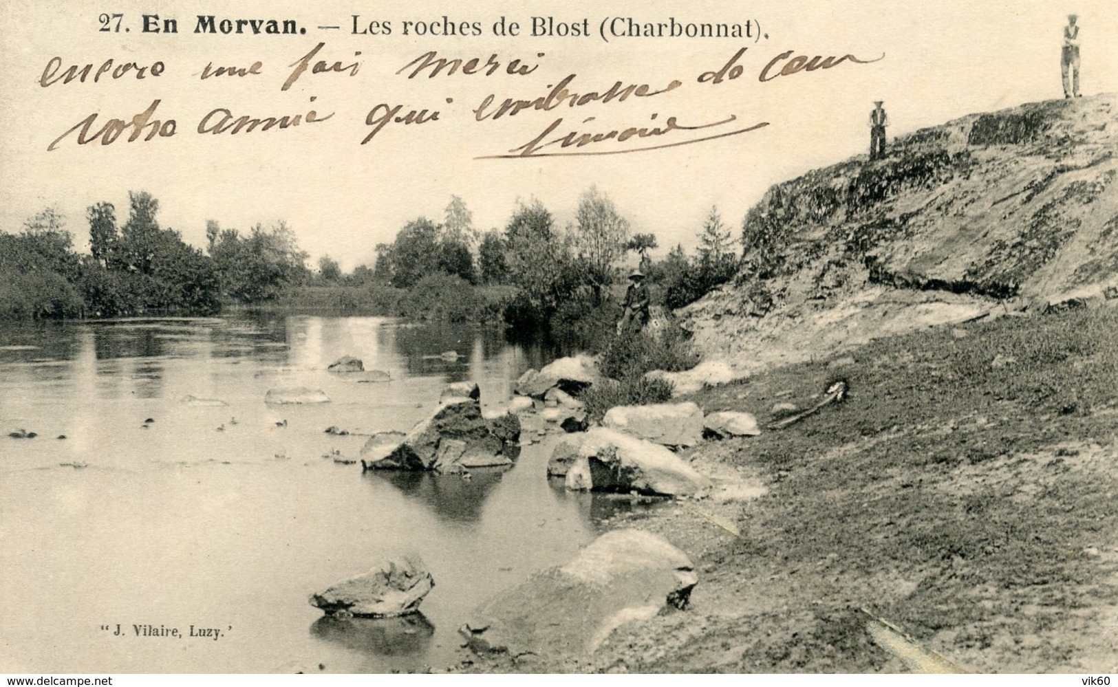 58    EN MORVAN  LES ROCHES DE BLOST  (CHARBONNAT) - Autres & Non Classés