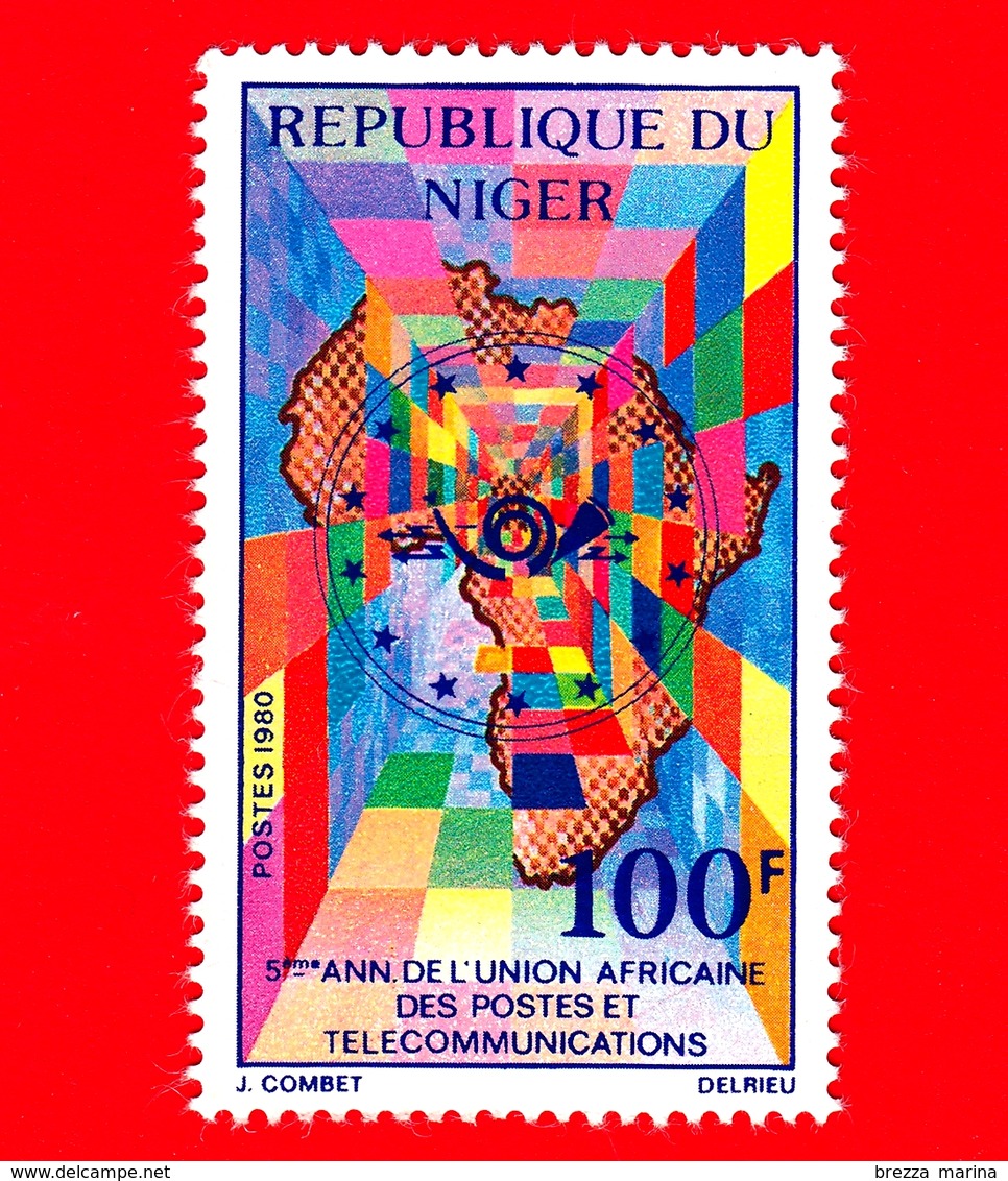 Nuovo - MNH - NIGER  - 1980 - Quinto Anniversario Dell'Unione Africana Delle Poste E Telecomunicazioni - 100 - Niger (1960-...)