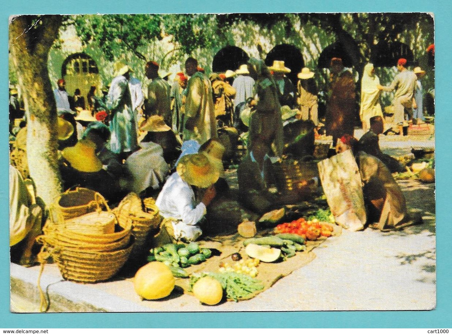 TUNISIE ILE DE DJERBA HOUMT-SOUK LE JOUR DU MARCHE' 1984 - Tunisia