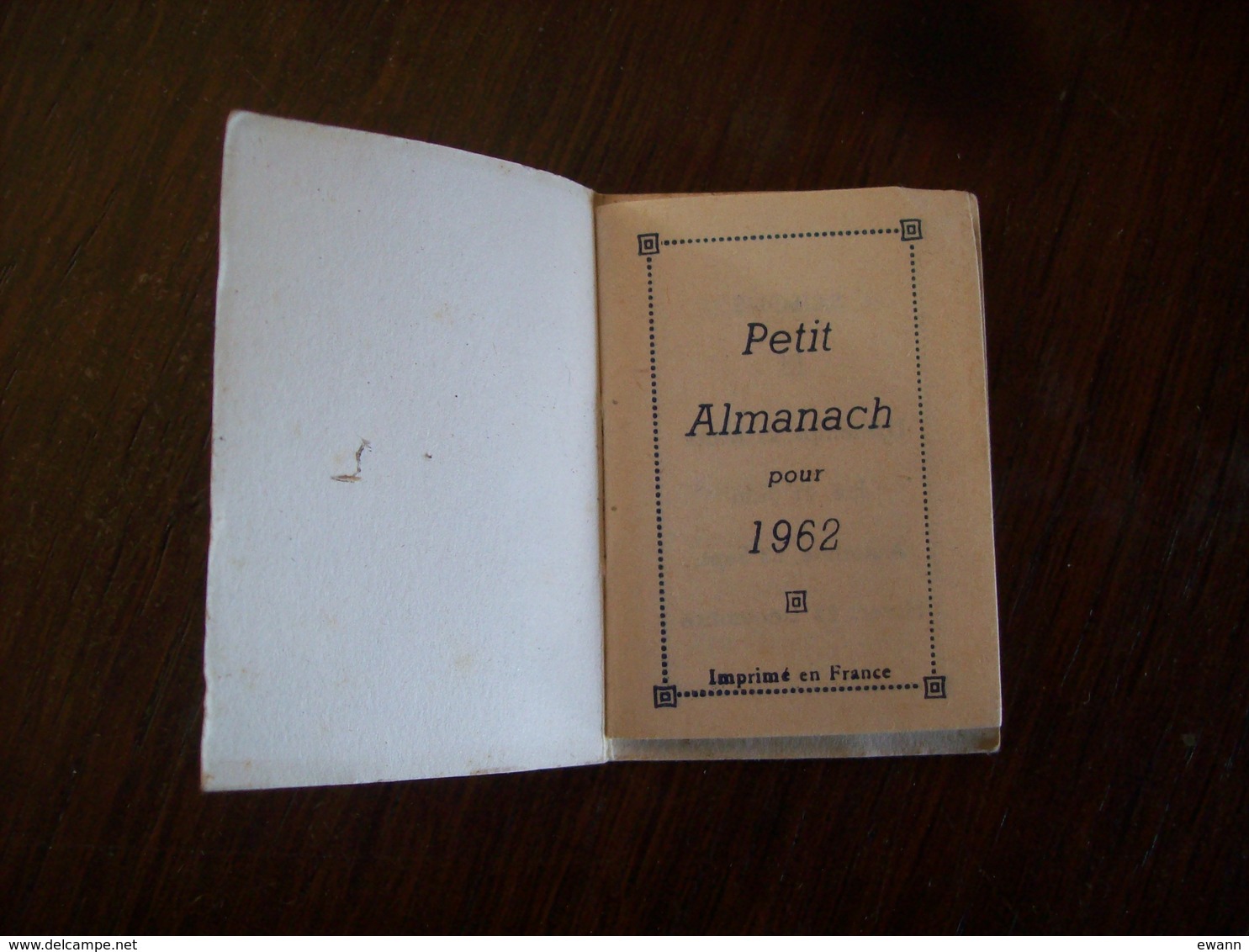 Mini-agenda De 1962 - Pâtisserie - Confiserie Michel Yvon - Louviers (27) - Chaton - Petit Format : 1961-70