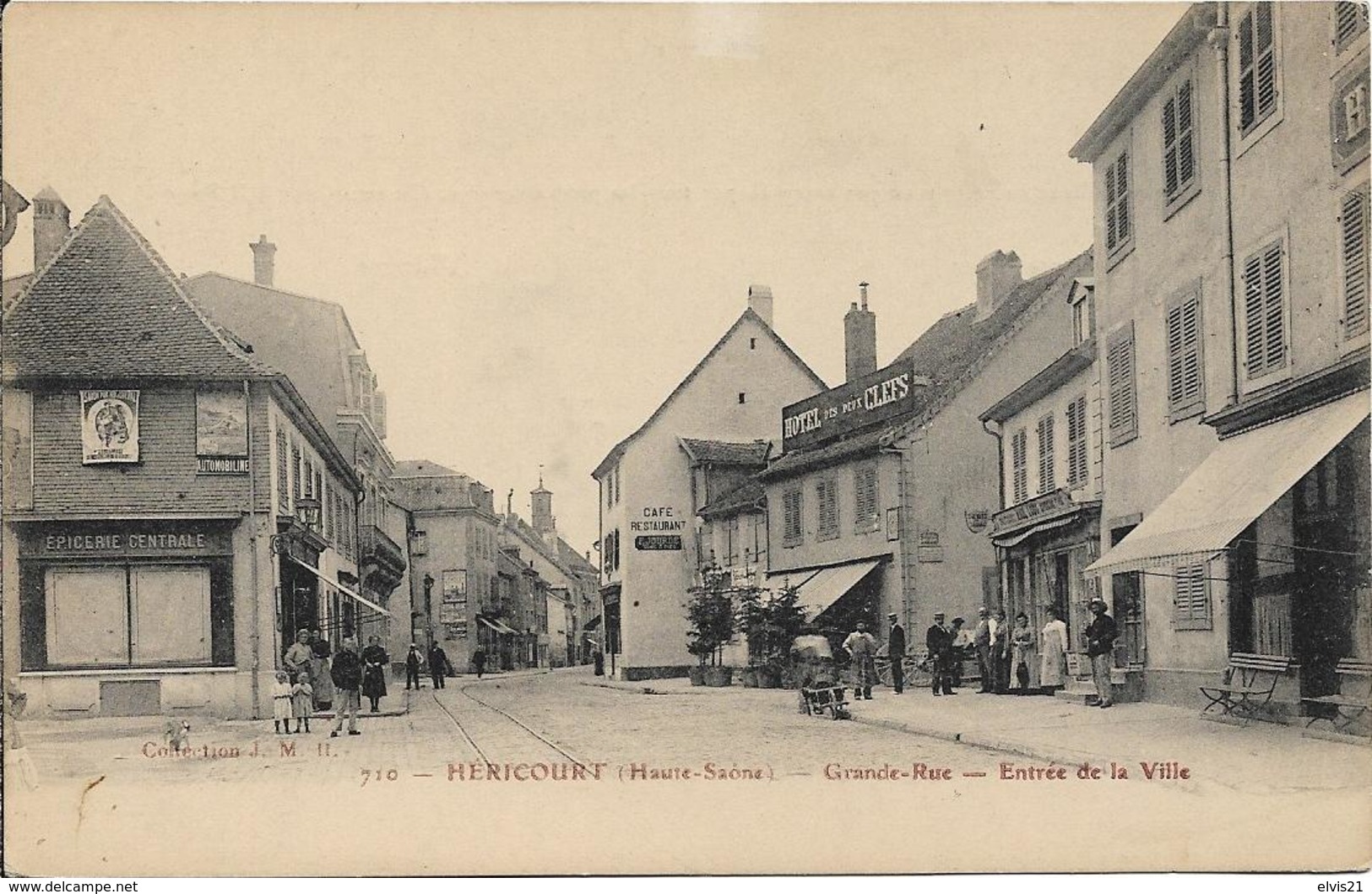 HERICOURT Grande Rue.Entrée De La Ville - Altri & Non Classificati