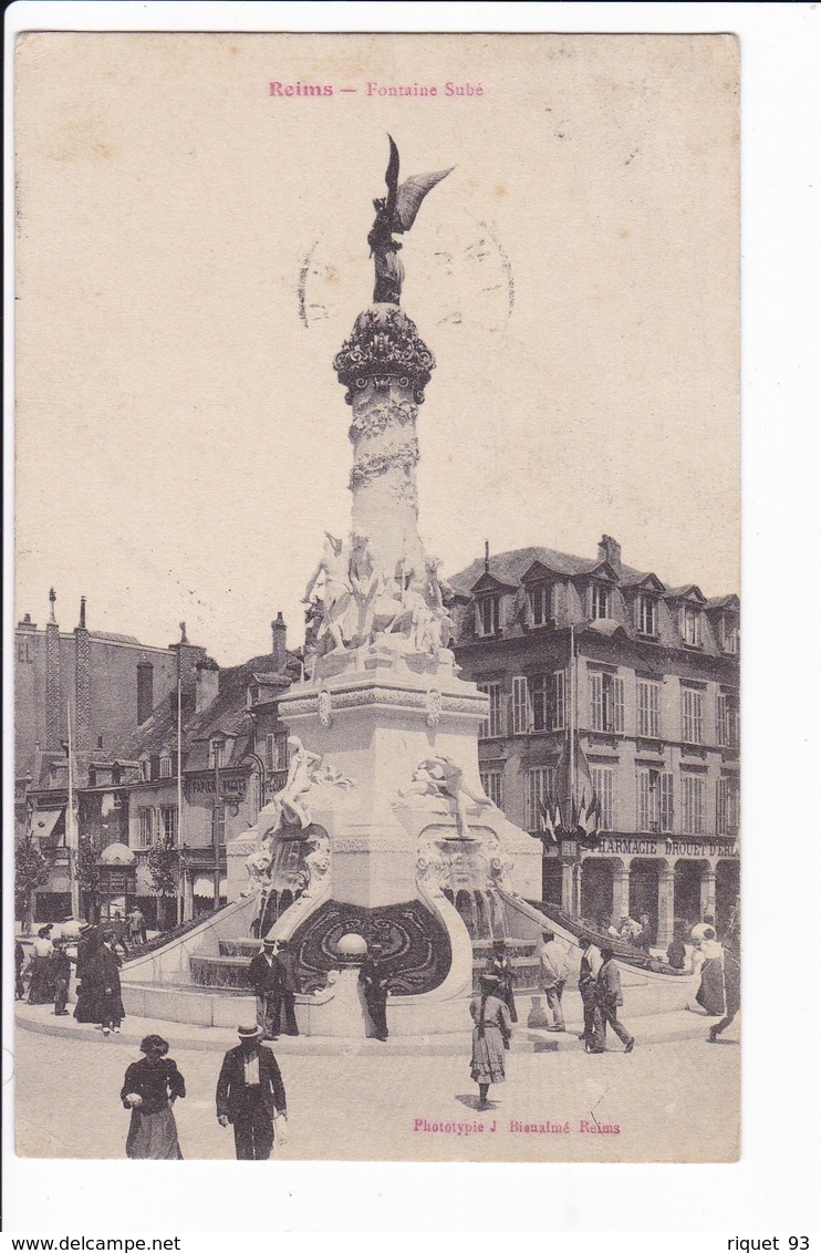 REIMS - Fontaine Subé - Reims