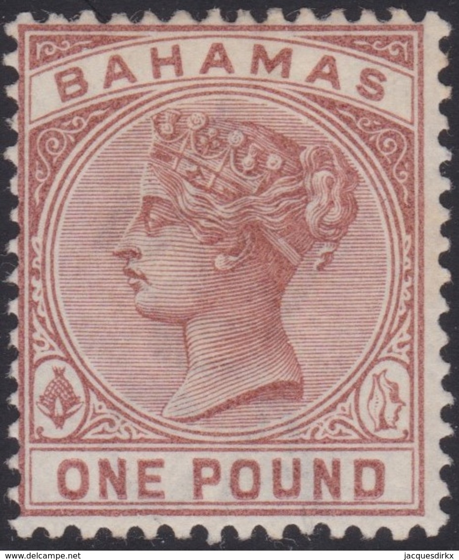 Bahamas     .   SG  .   57  ( 2 Scans )  .    *  .     Mint-hinged    .   /    .   Ongebruikt - 1859-1963 Colonie Britannique