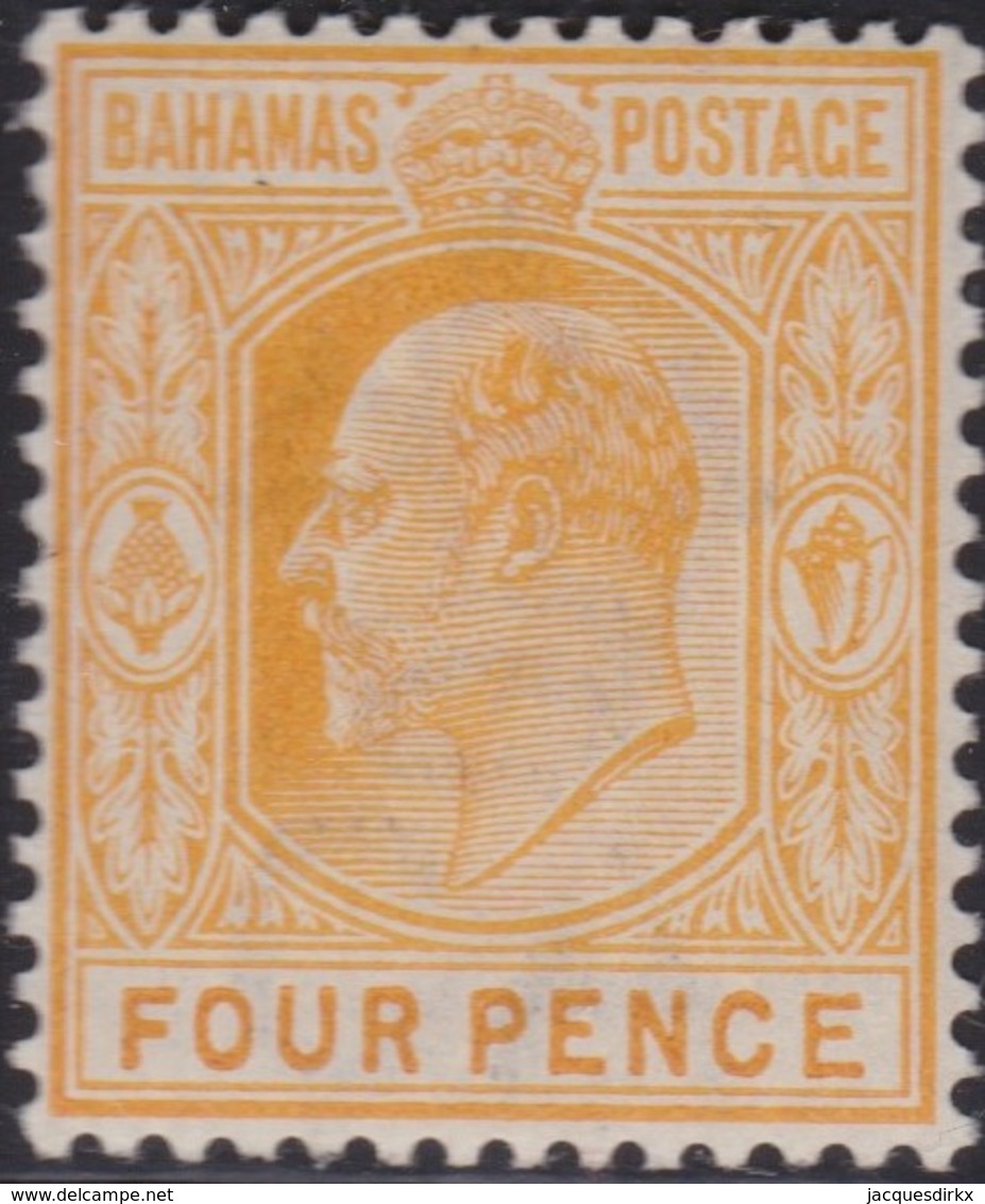 Bahamas     .   SG  .    65    .    *  .     Mint-hinged    .   /    .   Ongebruikt - 1859-1963 Kronenkolonie