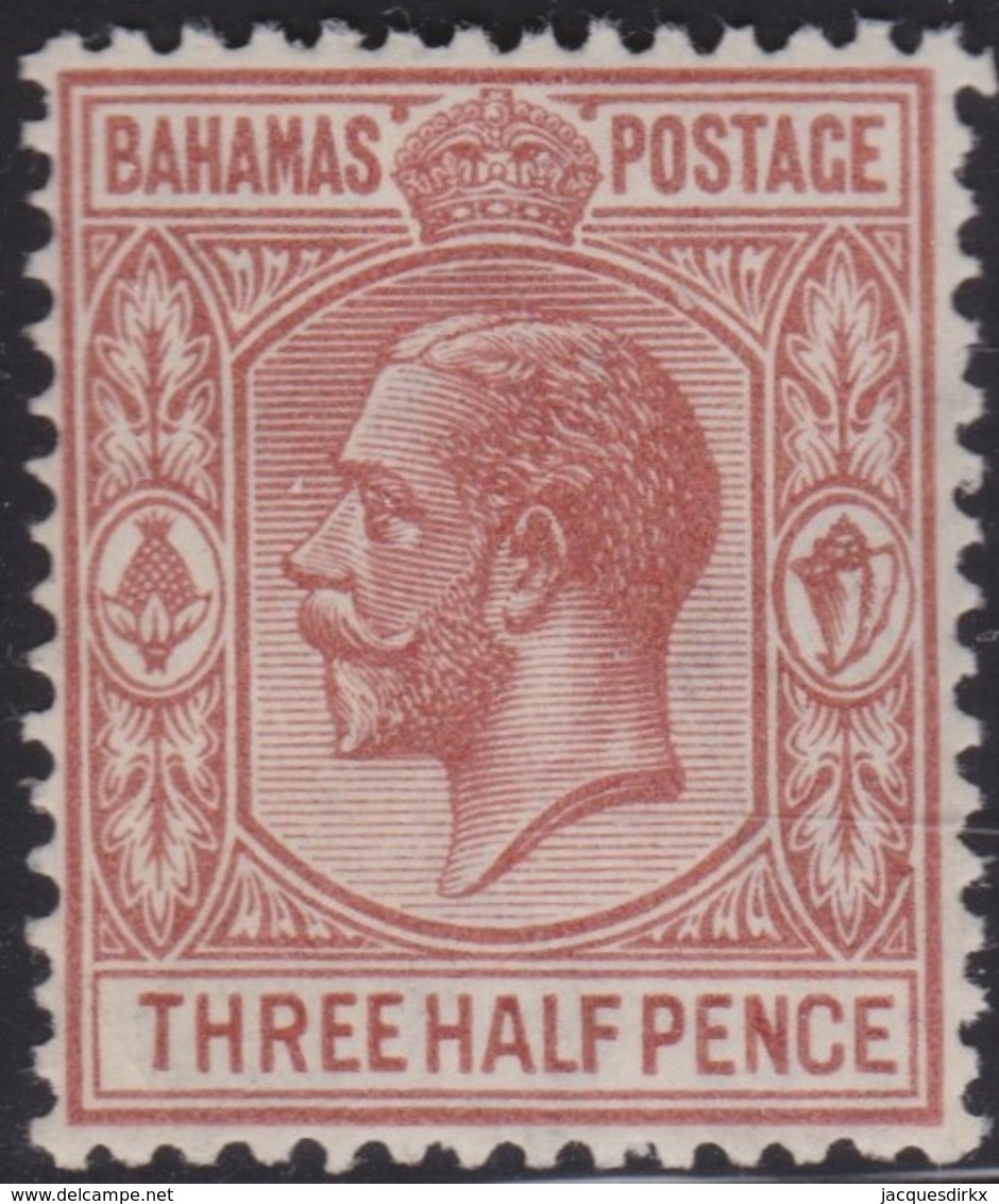 Bahamas     .   SG  .    117      .    *  .     Mint-hinged    .   /    .   Ongebruikt - 1859-1963 Colonia Británica